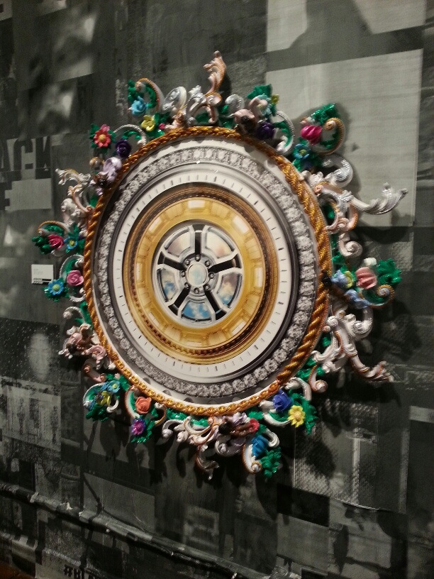 Ornate sculpture work by Rashaad Newsome