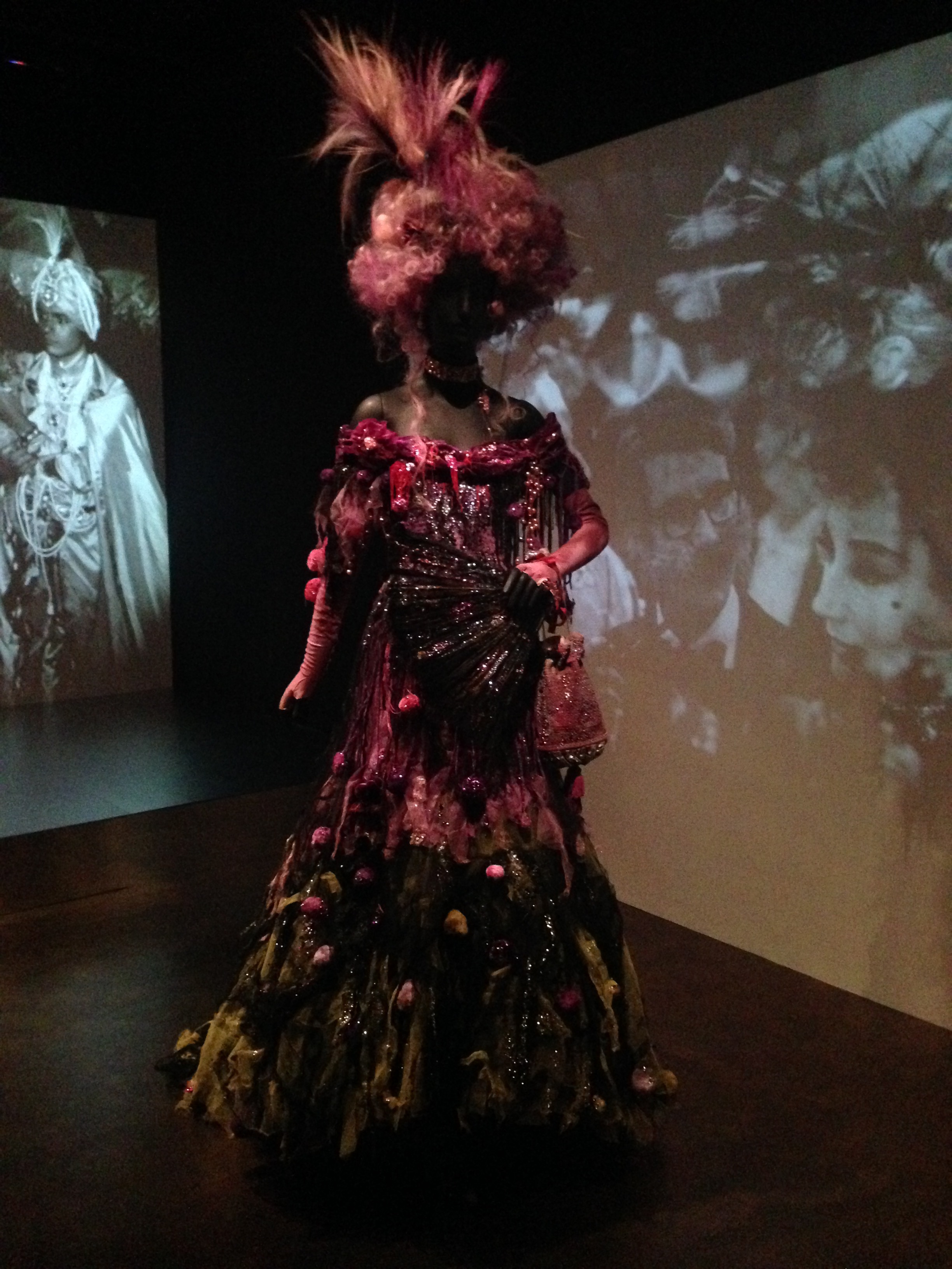 Installation view from Jacqueline De Ribes: The Art of Style, New York. 