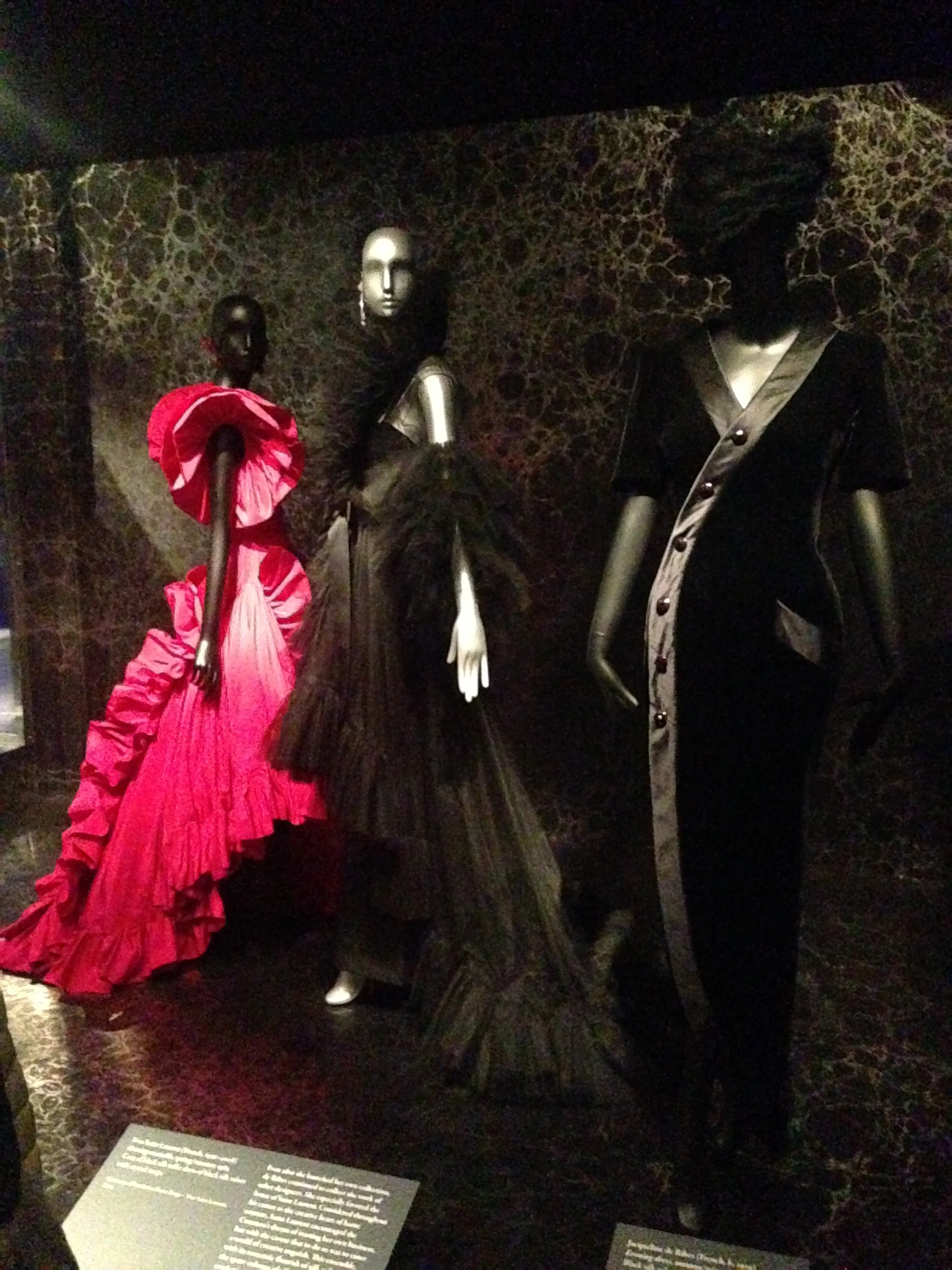 Installation view from Jacqueline De Ribes: The Art of Style, New York. 