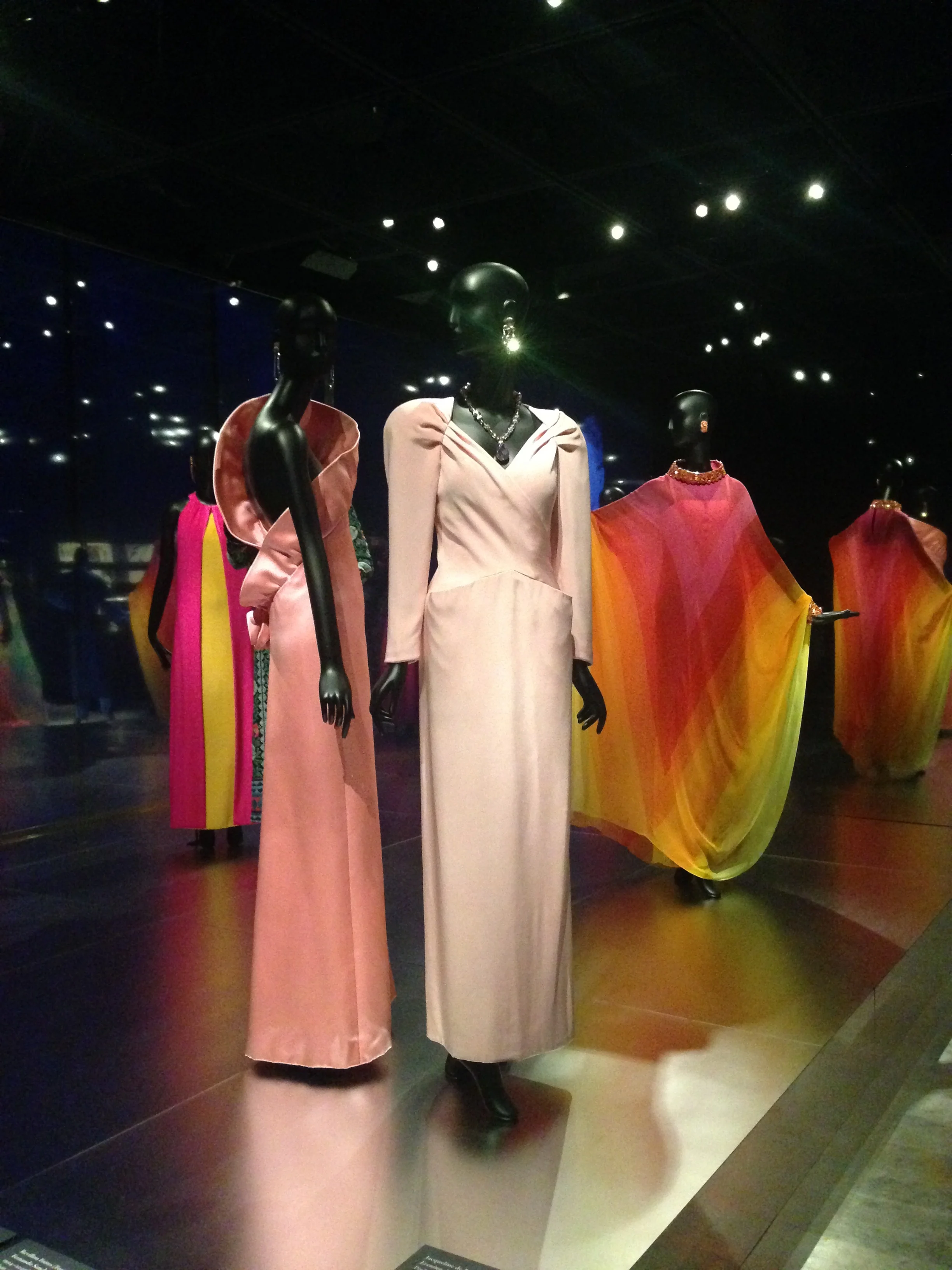 Installation view from Jacqueline De Ribes: The Art of Style, New York. 