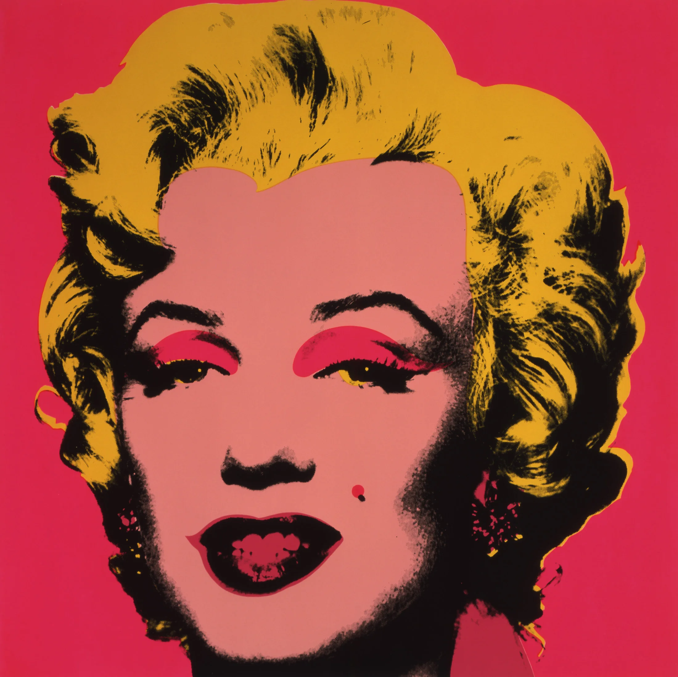 Andy Warhol, Marilyn , 1967, screen print on paper. The Andy Warhol Museum, Pittsburgh; Founding Collection, Contribution The Andy Warhol Foundation for the Visual Arts, Inc. L1998.1.10. © The Andy Warhol Foundation for the Visual Arts, Inc / Artists Rights Society (ARS), New York.
