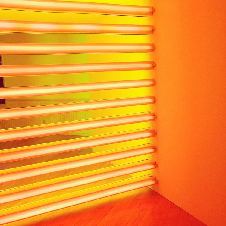 The Dan Flavin Art Institute in Bridgehampton, New York.