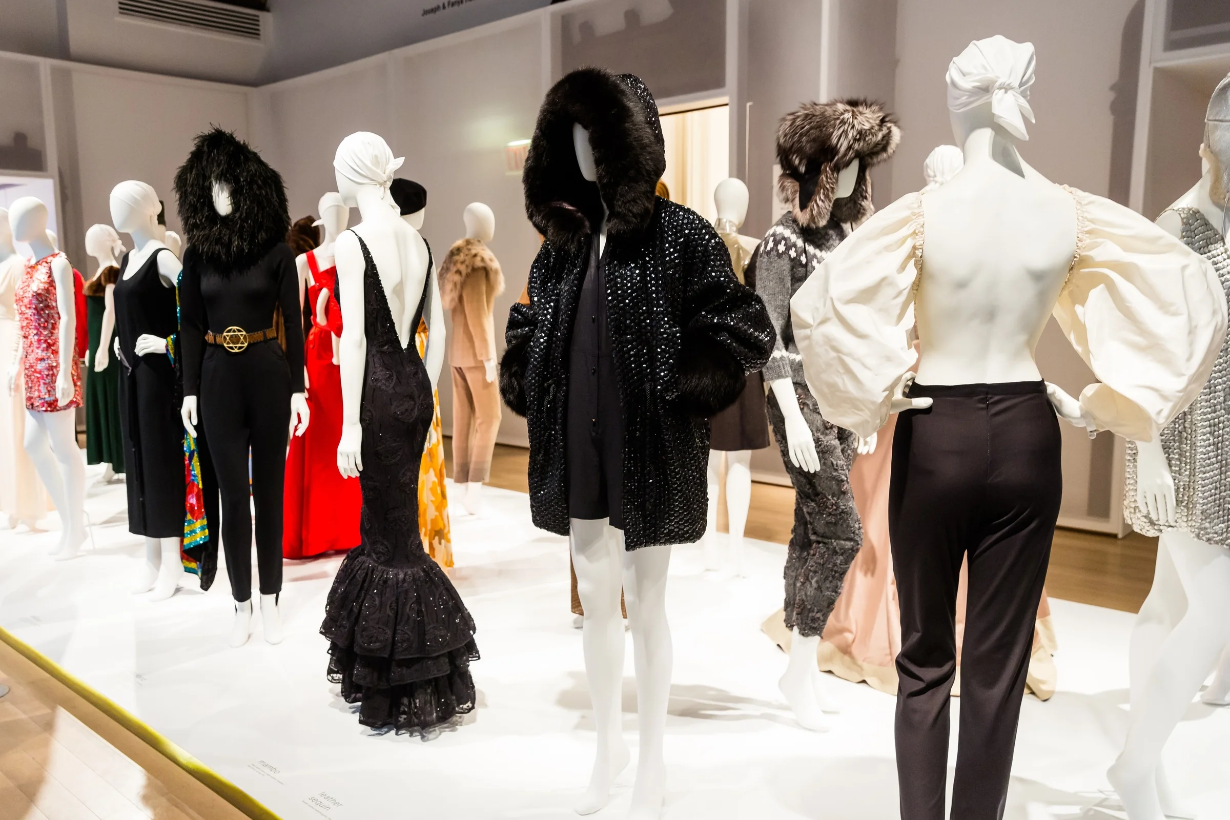Installation view of the exhibition Isaac Mizrahi: An Unruly History, March 18-August 7, 2016. Photo by: Will Ragozzino/SocialShutterbug.com