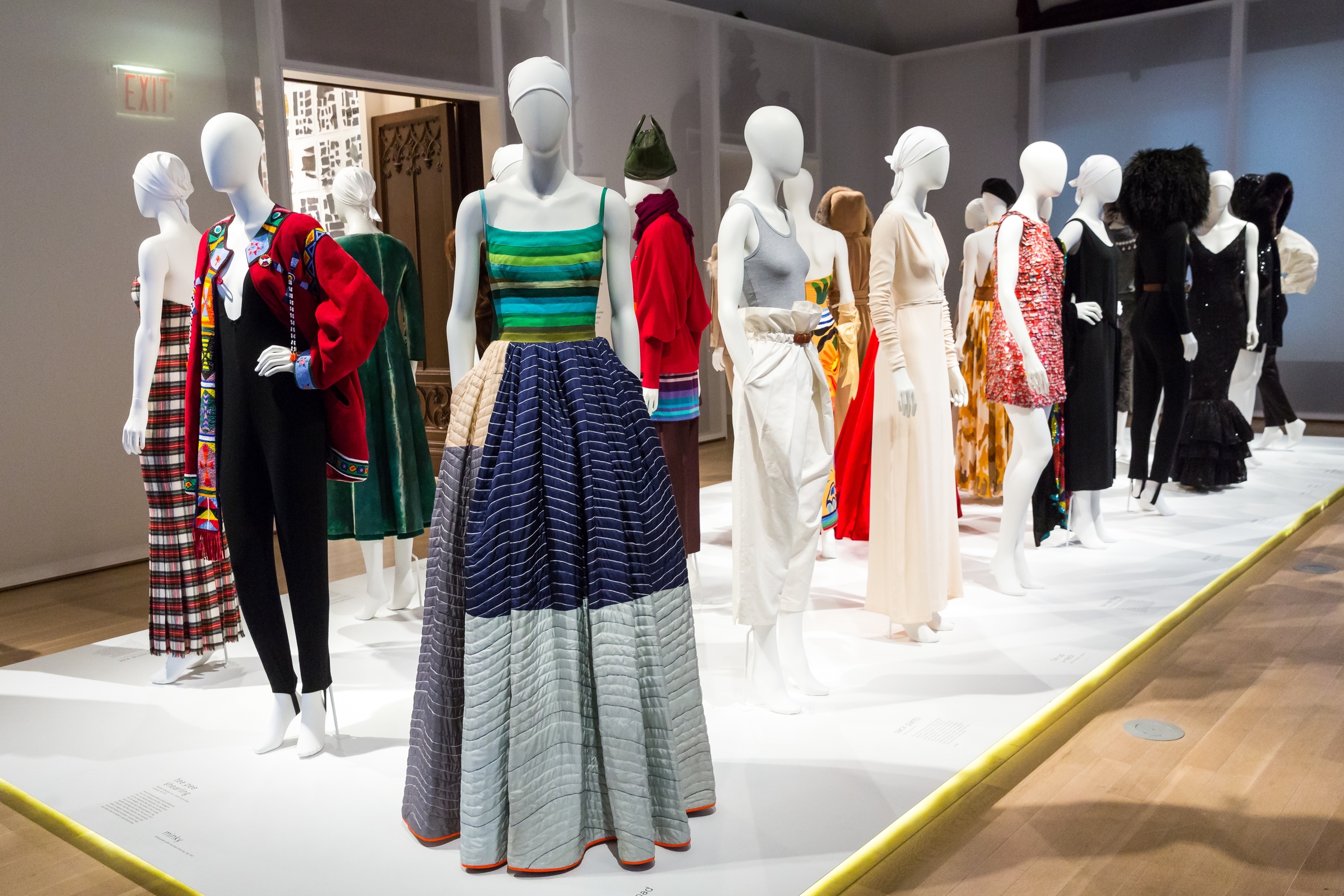 Installation view of the exhibition Isaac Mizrahi: An Unruly History, March 18-August 7, 2016. Photo by: Will Ragozzino/SocialShutterbug.com
