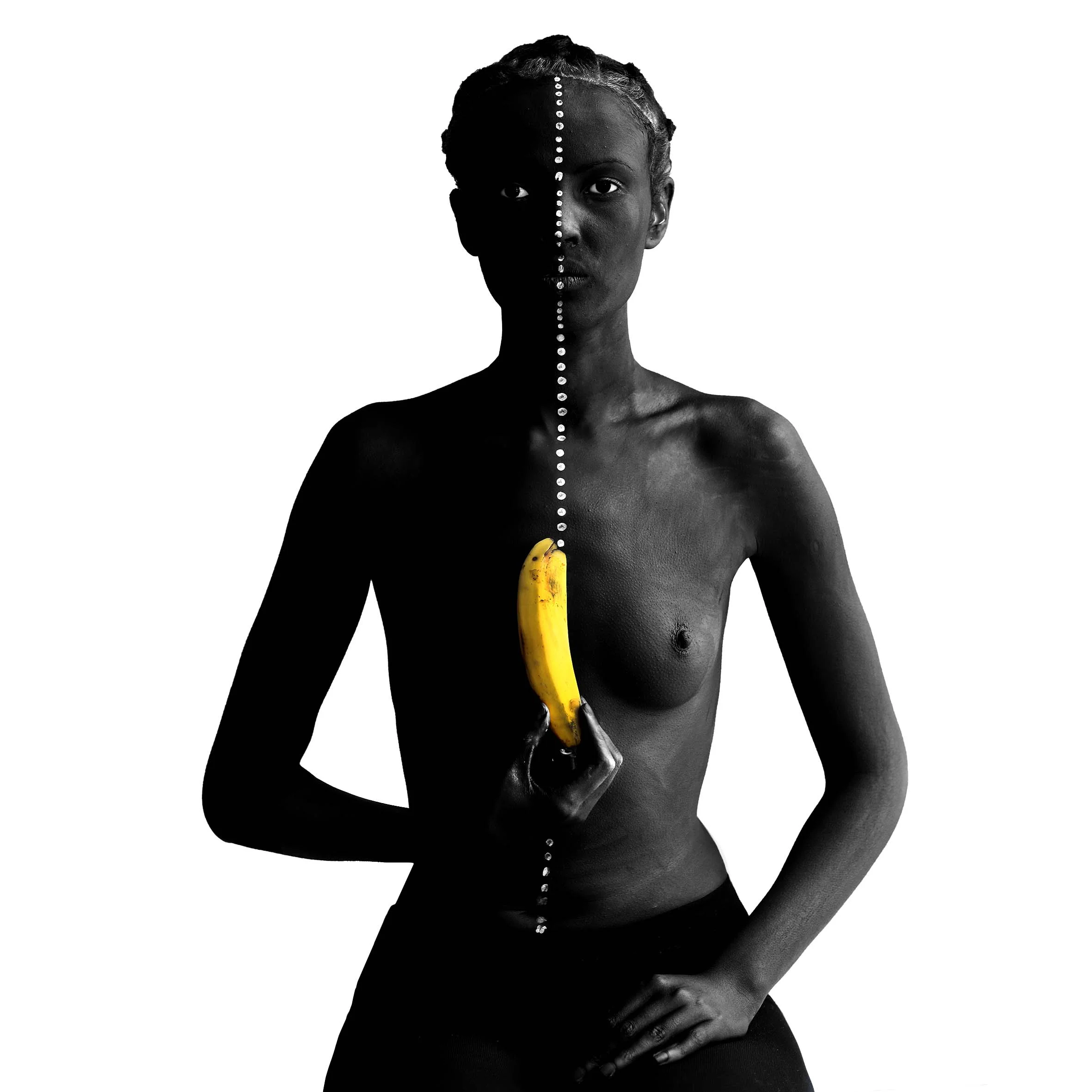 Aida Muluneh from the group show 'Guess Who's Coming to Dinner', 2015. Courtesy of the Richard Taittinger Gallery. 