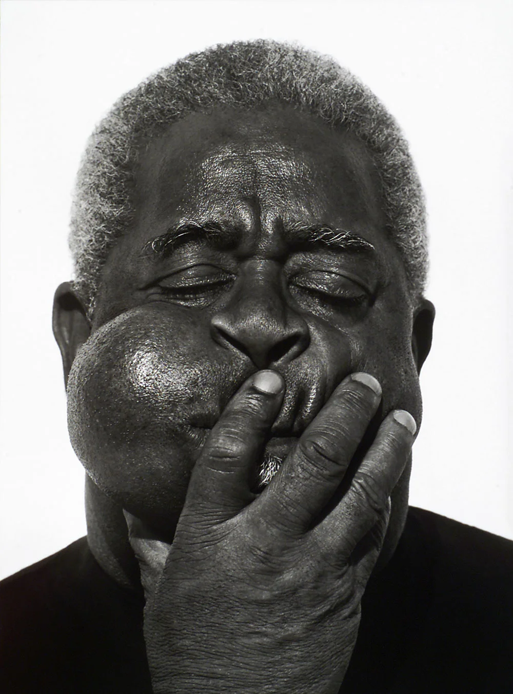Herb Ritts (American, 1952-2002) Dizzy Gillespie, Paris 1989 Gelatin silver print Museum of Fine Arts, Boston Gift of Herb Ritts © Herb Ritts Foundation Photograph © Museum of Fine Arts, Boston
