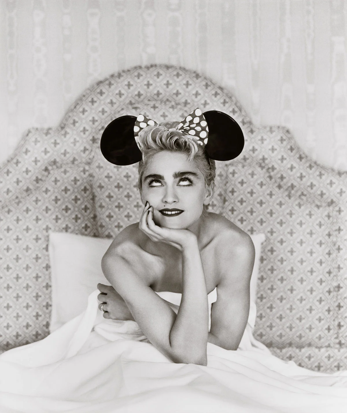 Herb Ritts (American, 1952-2002) Madonna, Tokyo 1987 Gelatin silver print Museum of Fine Arts, Boston Gift of Herb Ritts © Herb Ritts Foundation Photograph © Museum of Fine Arts, Boston
