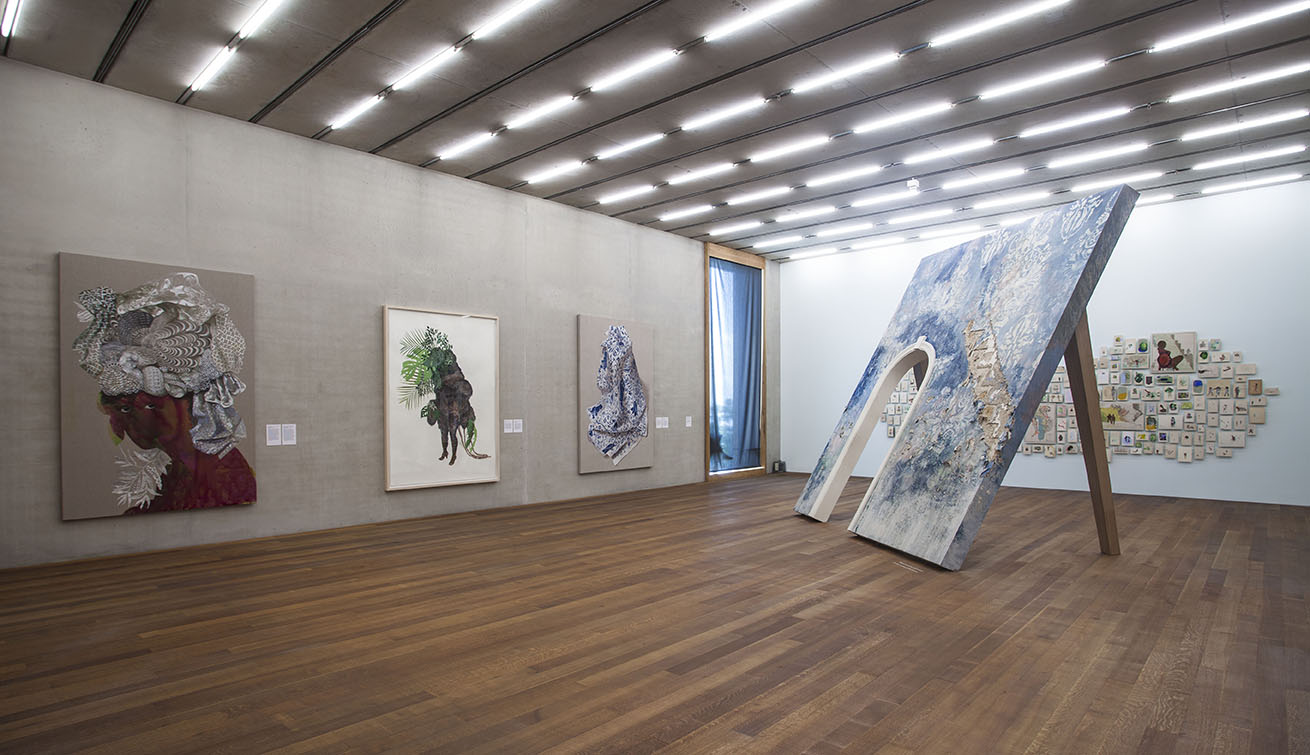 Firelei Baez: Bloodlines, Installation view Perez Art Museum Miami, 2015 Courtesy Perez Art Museum Miami, Photo: Oriol Tarridas 