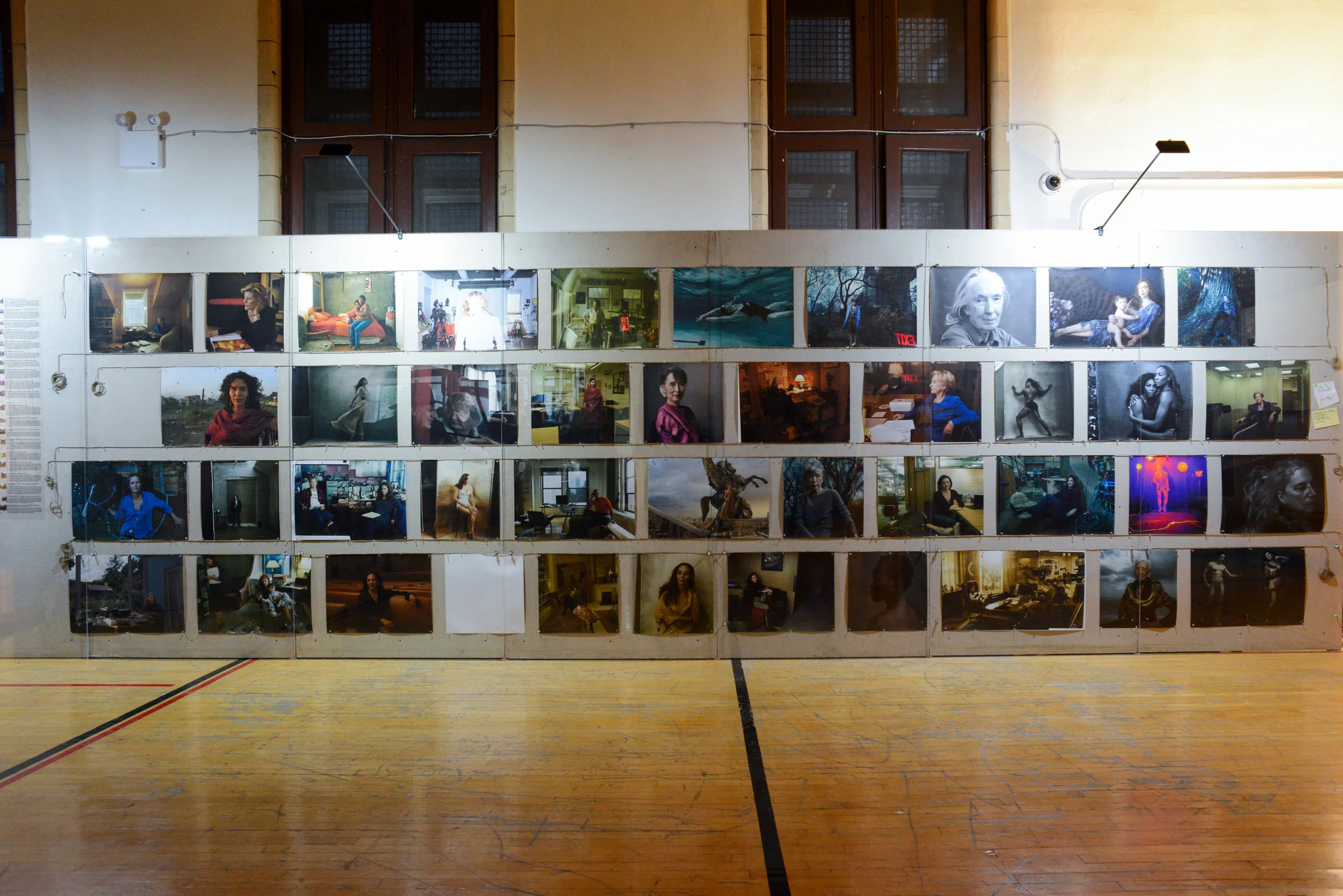 WOMEN: New Portraits, commissioned by UBS. The former Bayview Correctional Facility, the future home of The Women’s Building, 18 November – 11 December 2016 © Casey Kelbaugh