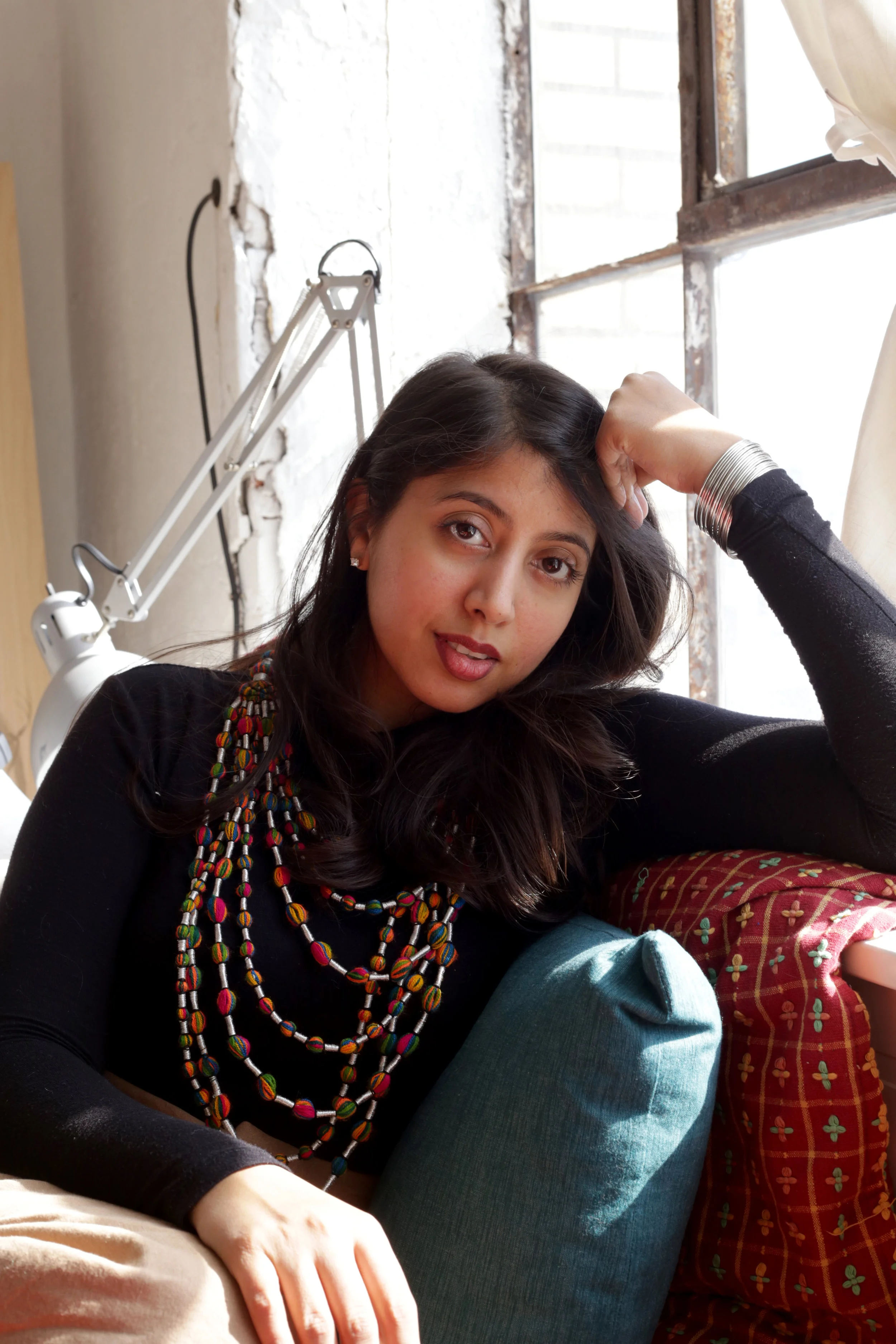 Studio Visit with Hiba Schahbaz at 56 Bogart, Bushwick