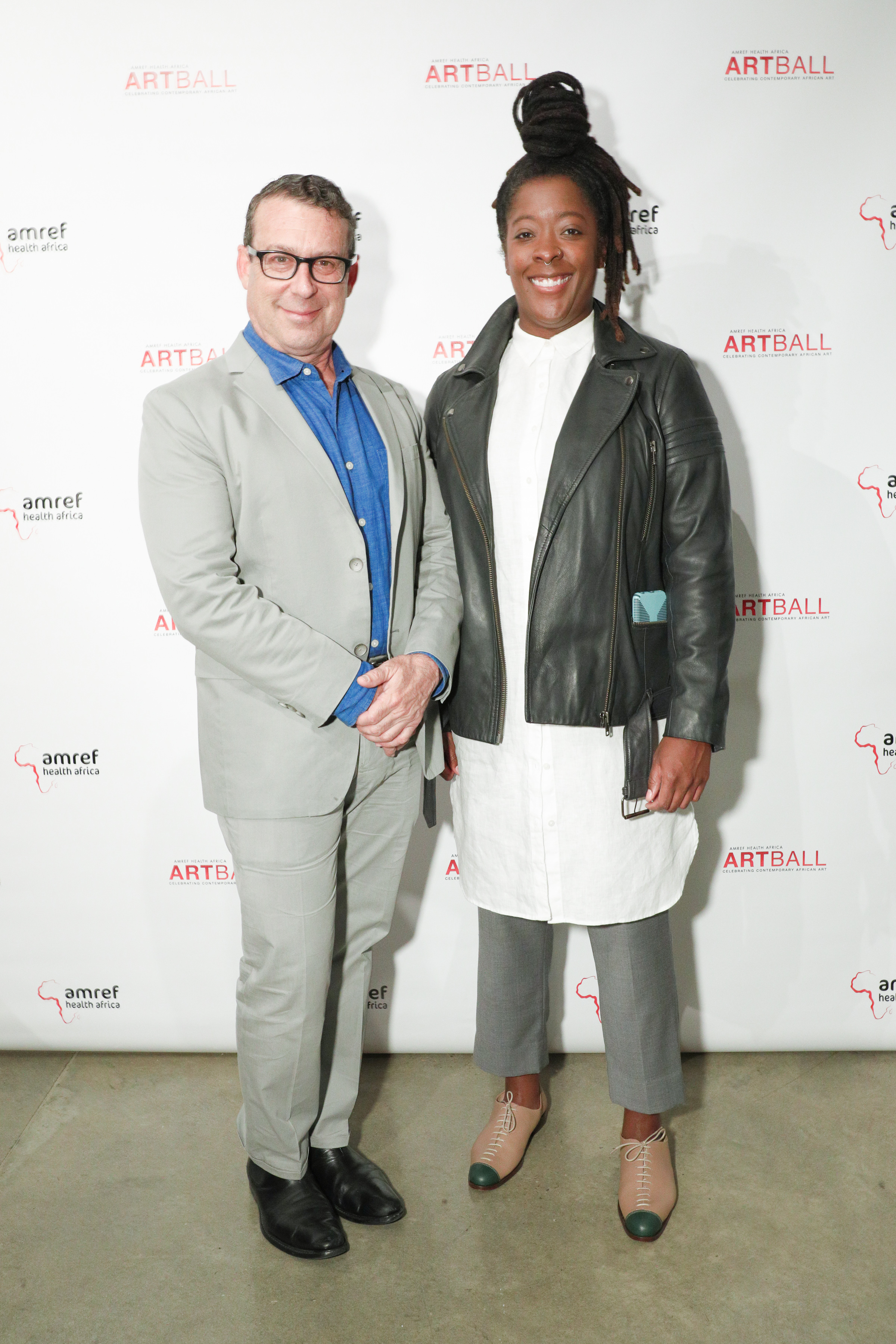 Jack Shainman, NIna Chanel Abney. Photo by Matteo Prandoni/BFA.