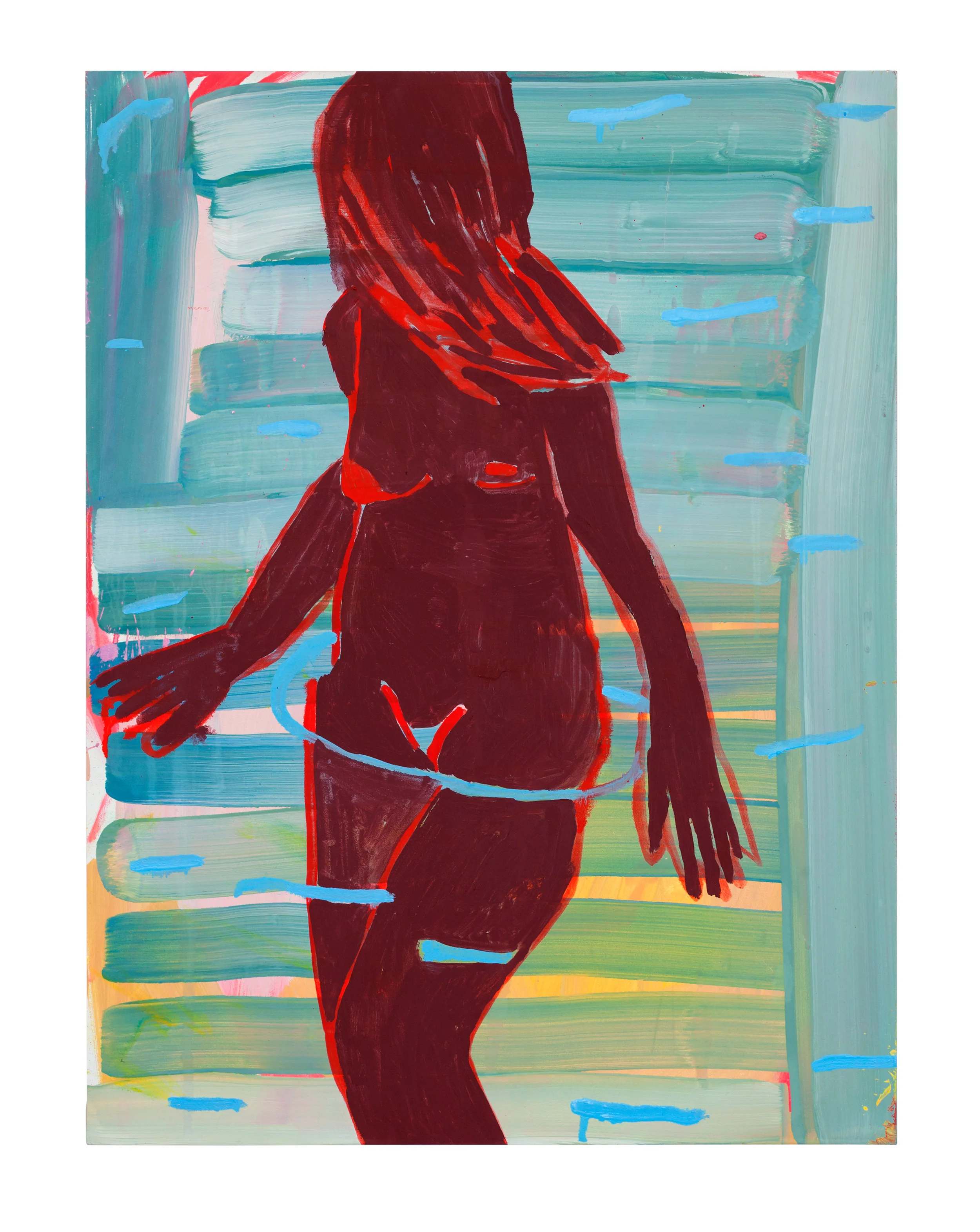 'Fire Bath', Kimia Ferdowski Kline, from the exhibit 'Breathing on Land'. Courtesy of TURN Gallery.. 