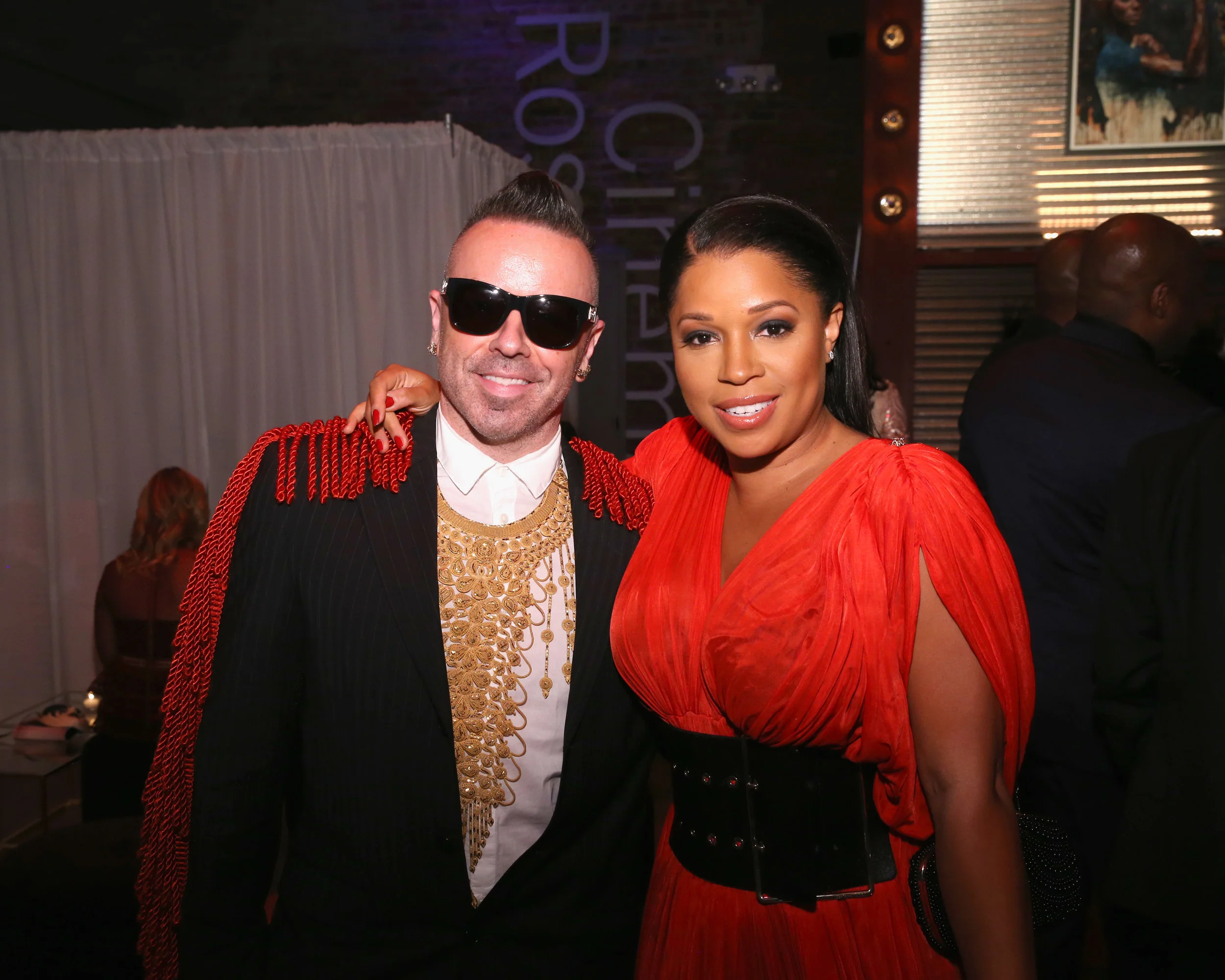 Legendary Damon, Mashonda Tifrere. Photo by Getty Images. 