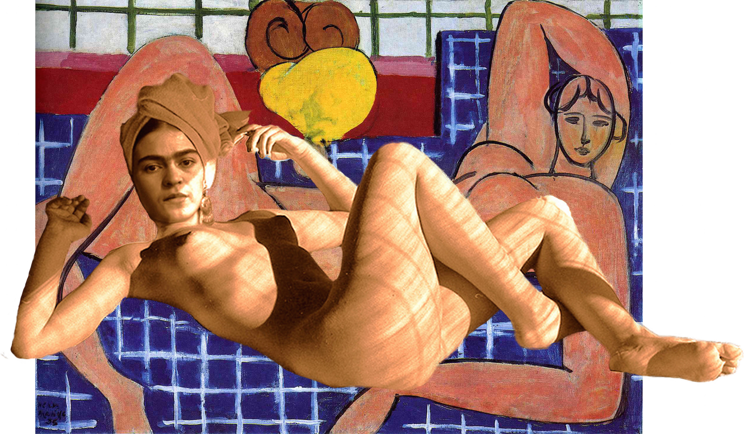 FRIDA MEETS MATISSE, 2015. Courtesy of the Artist. 