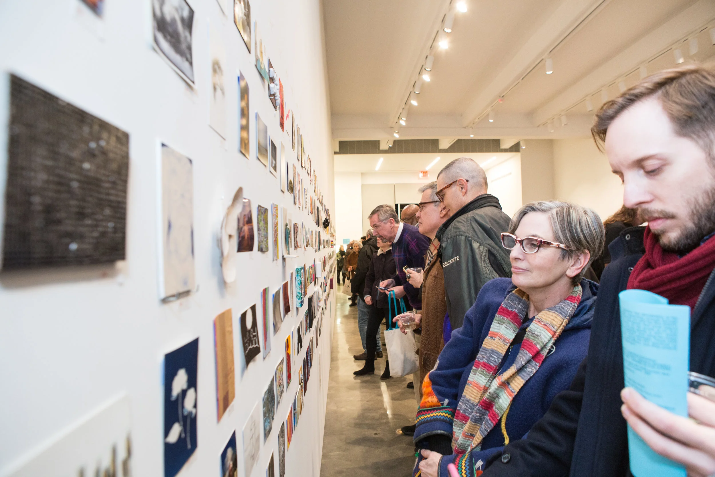 Postcards from the Edge, Visual AIDS, 2017. Photo by Steven Rosen.