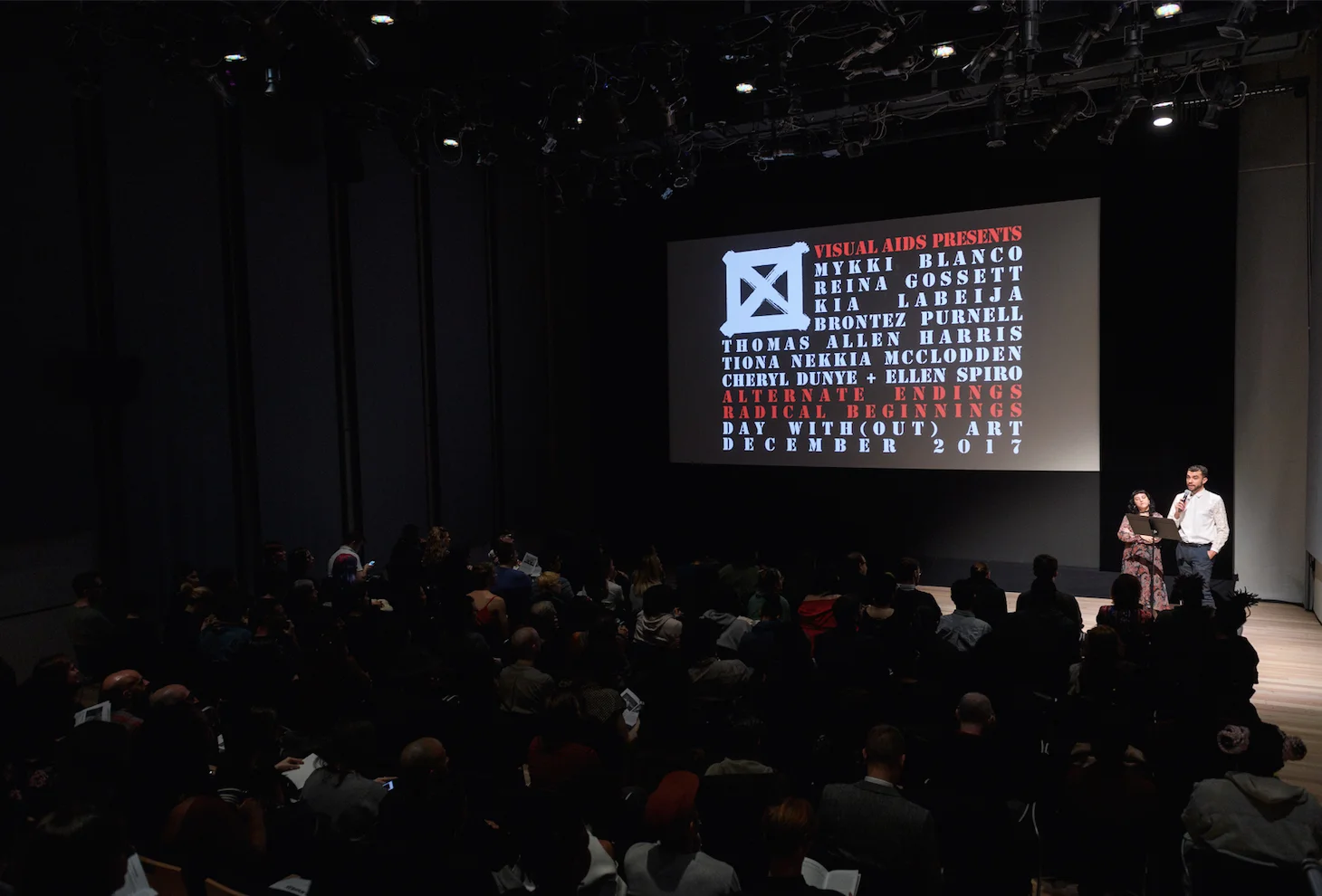 Day With(out)Art, Alternate Endings, Radical Beginnings, at the Whitney Museum. Photo by Filip Wolak.