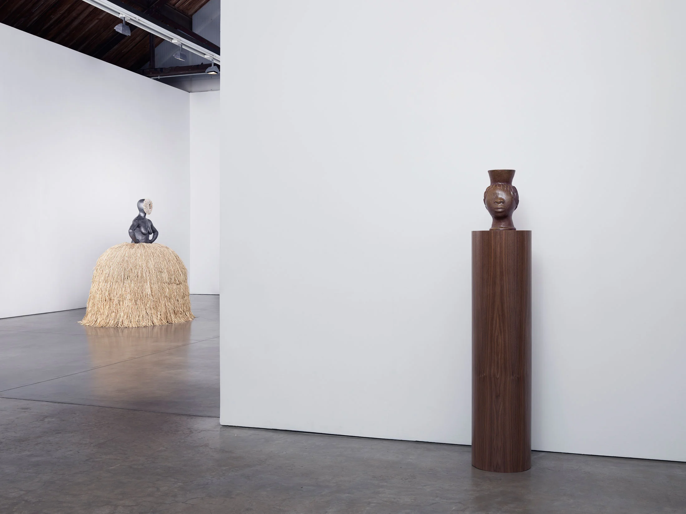 Installation view, © Simone Leigh; Courtesy of the artist and Luhring Augustine, New York.