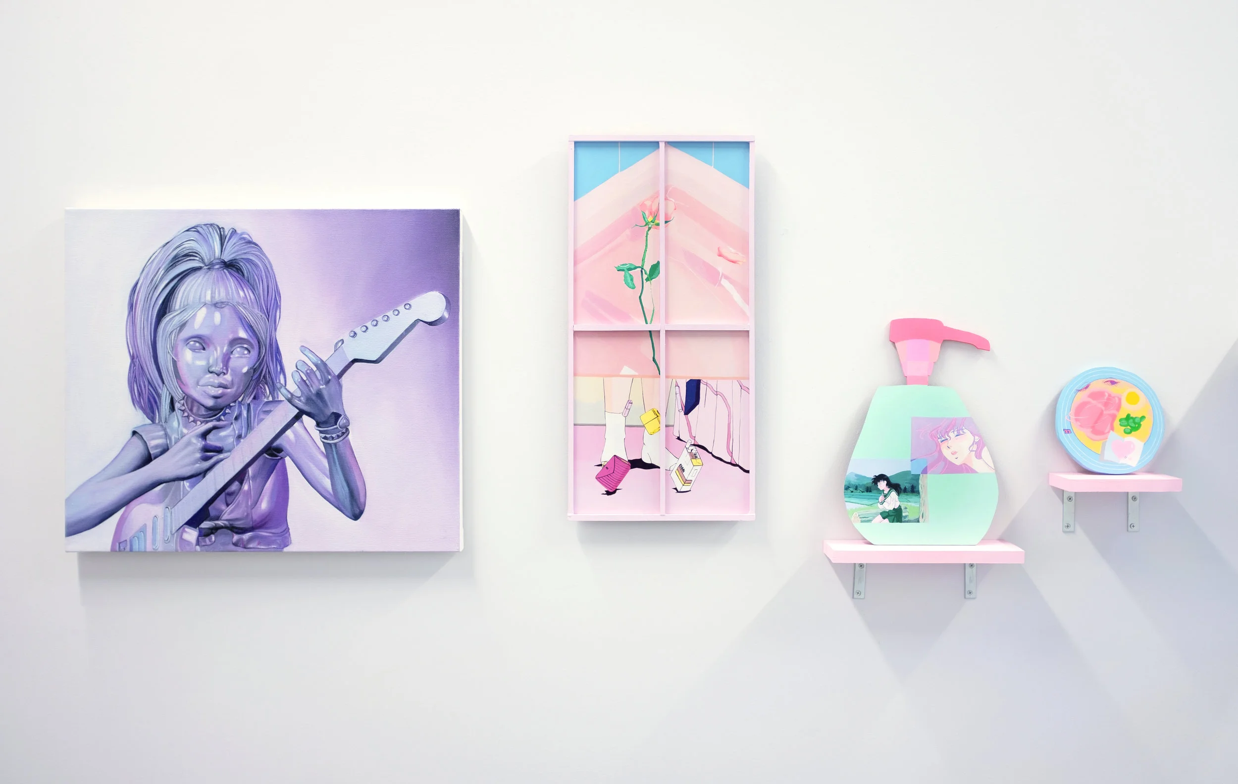 Installation view of Fever Lure. Image courtesy of Selenas Mountain and the Artist.