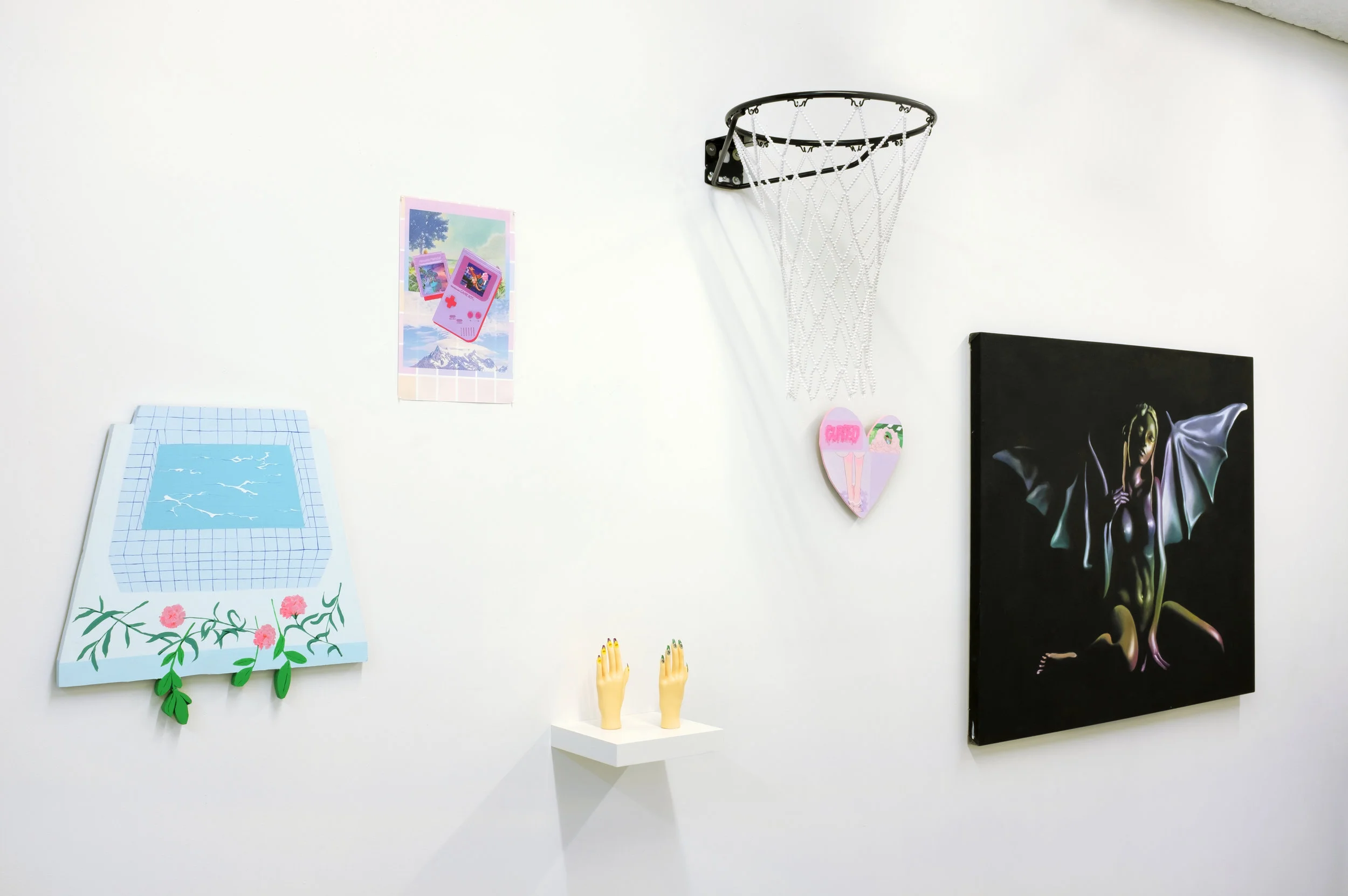 Installation view of Fever Lure. Image courtesy of Selenas Mountain and the Artist.