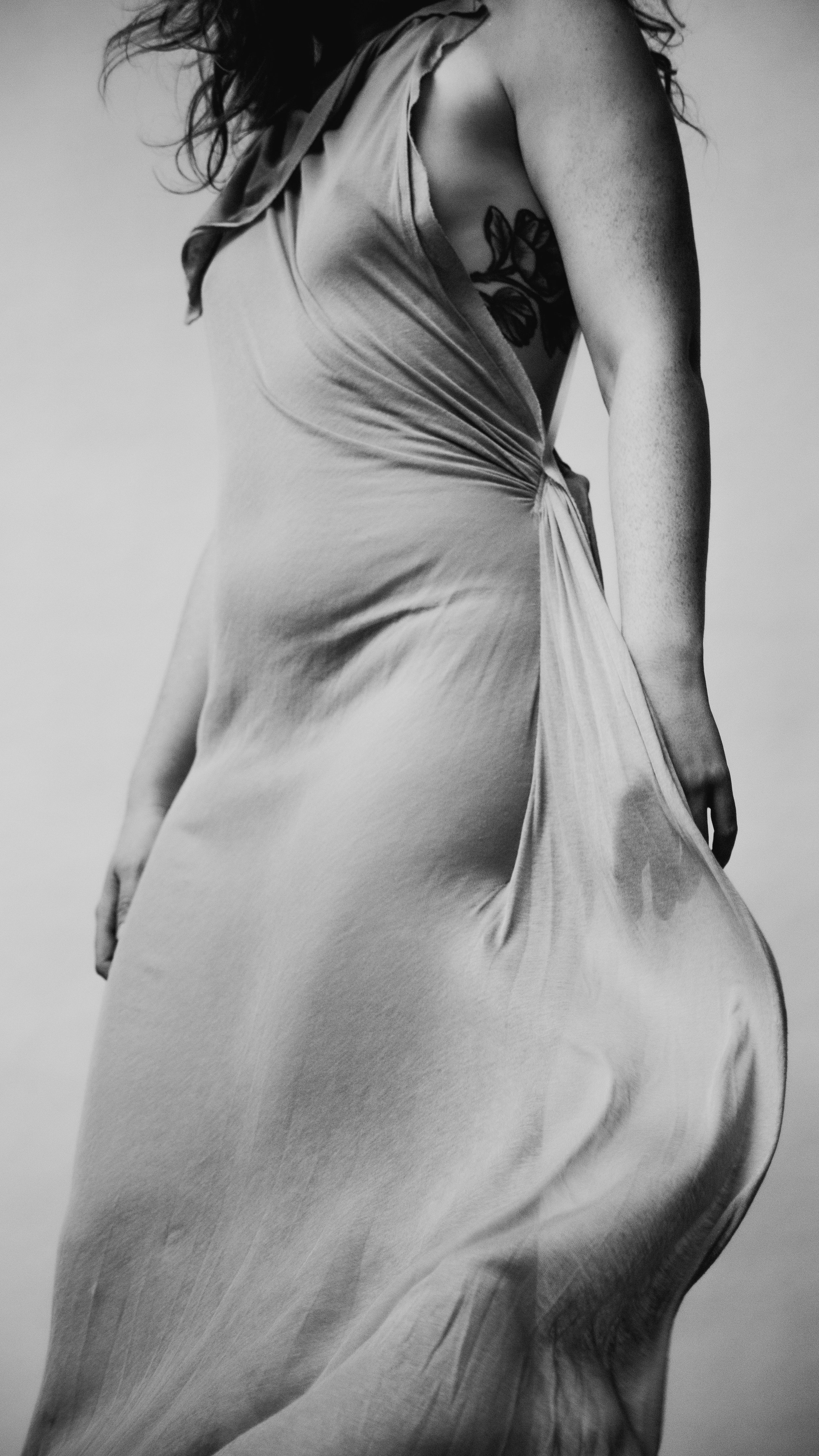  Draped house gown by  Corban Harper  