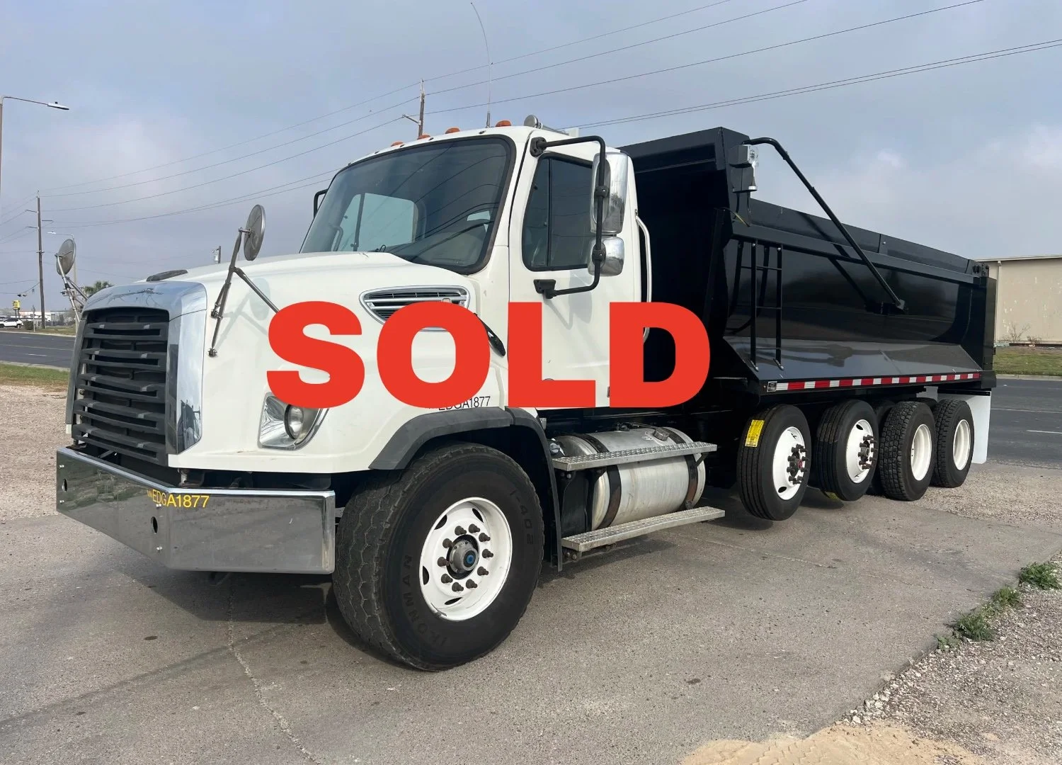 SOLD - 2014 Freightliner 114SD Dump Truck