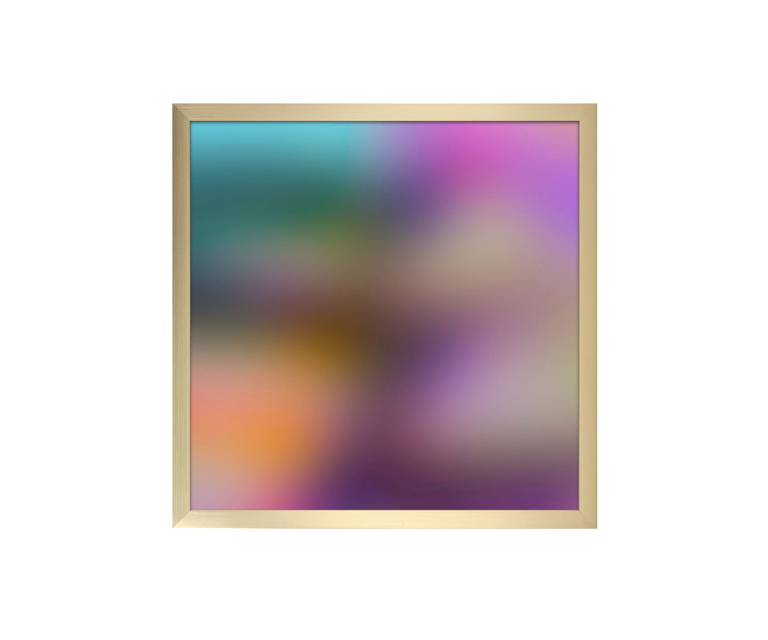 Friday Night, gold frame, by Ceil Diskin