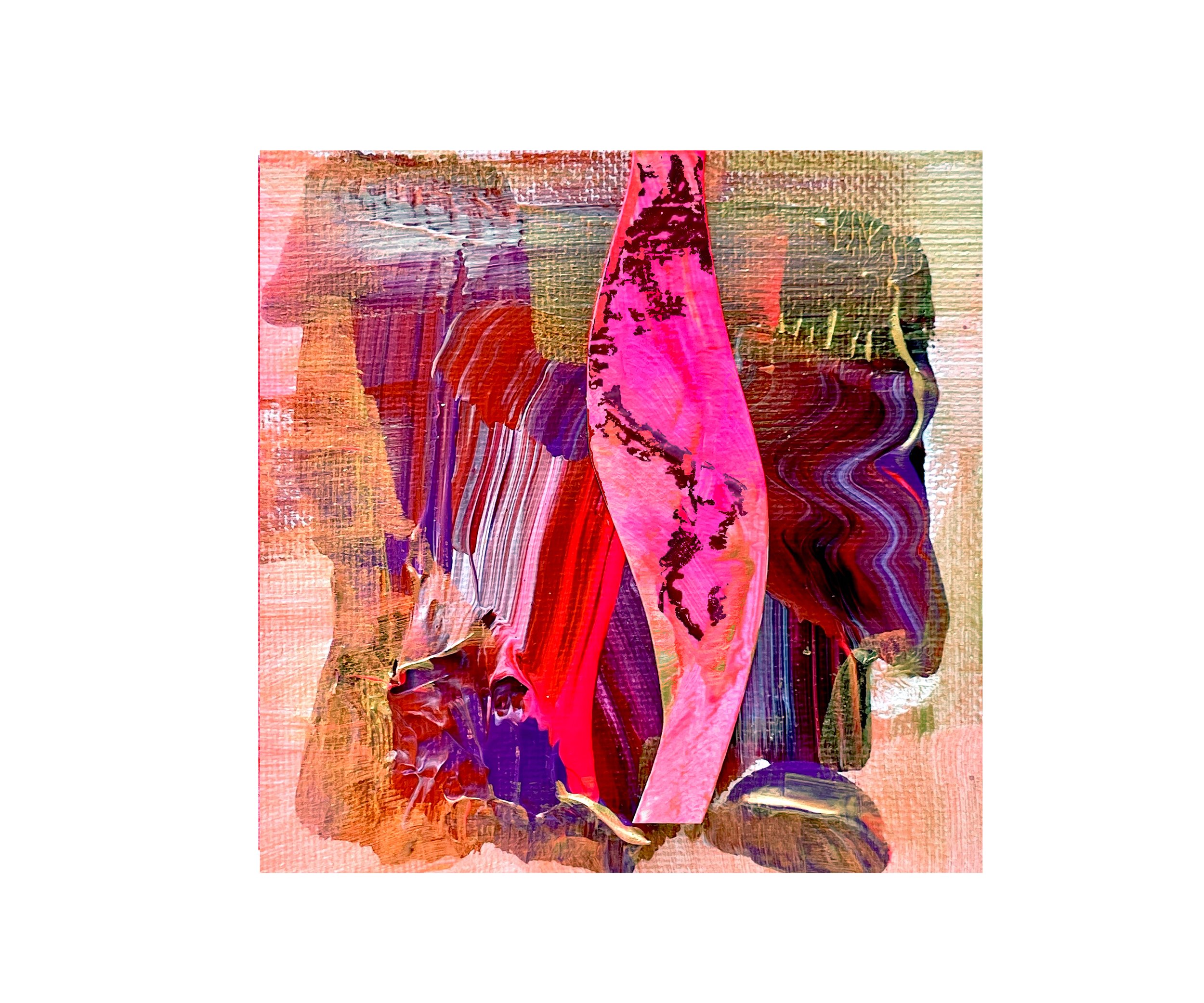 Stand Out, I Feel Love Series, painting print, by Ceil Diskin