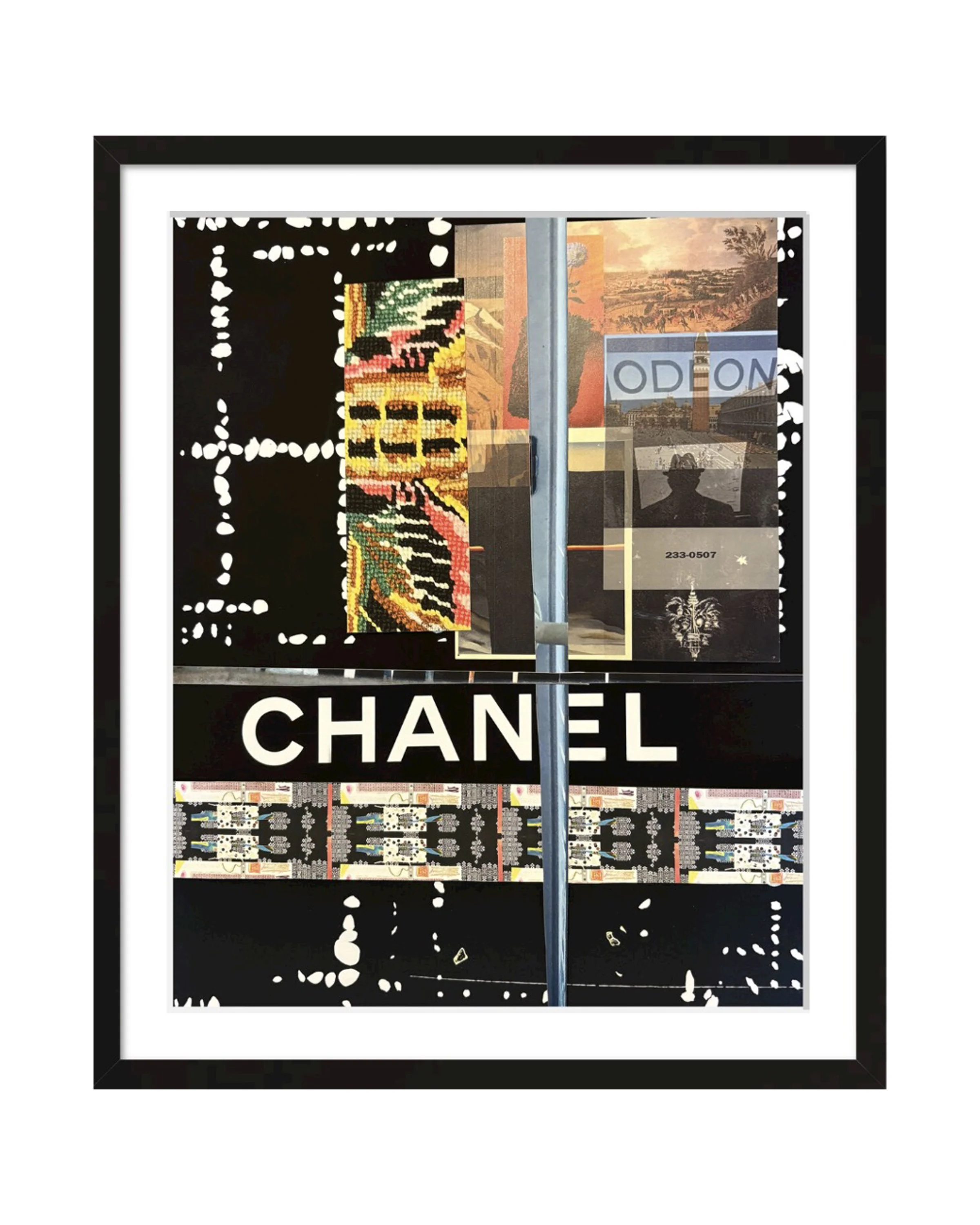 Chanel-ODEON 16x20 matted & framed