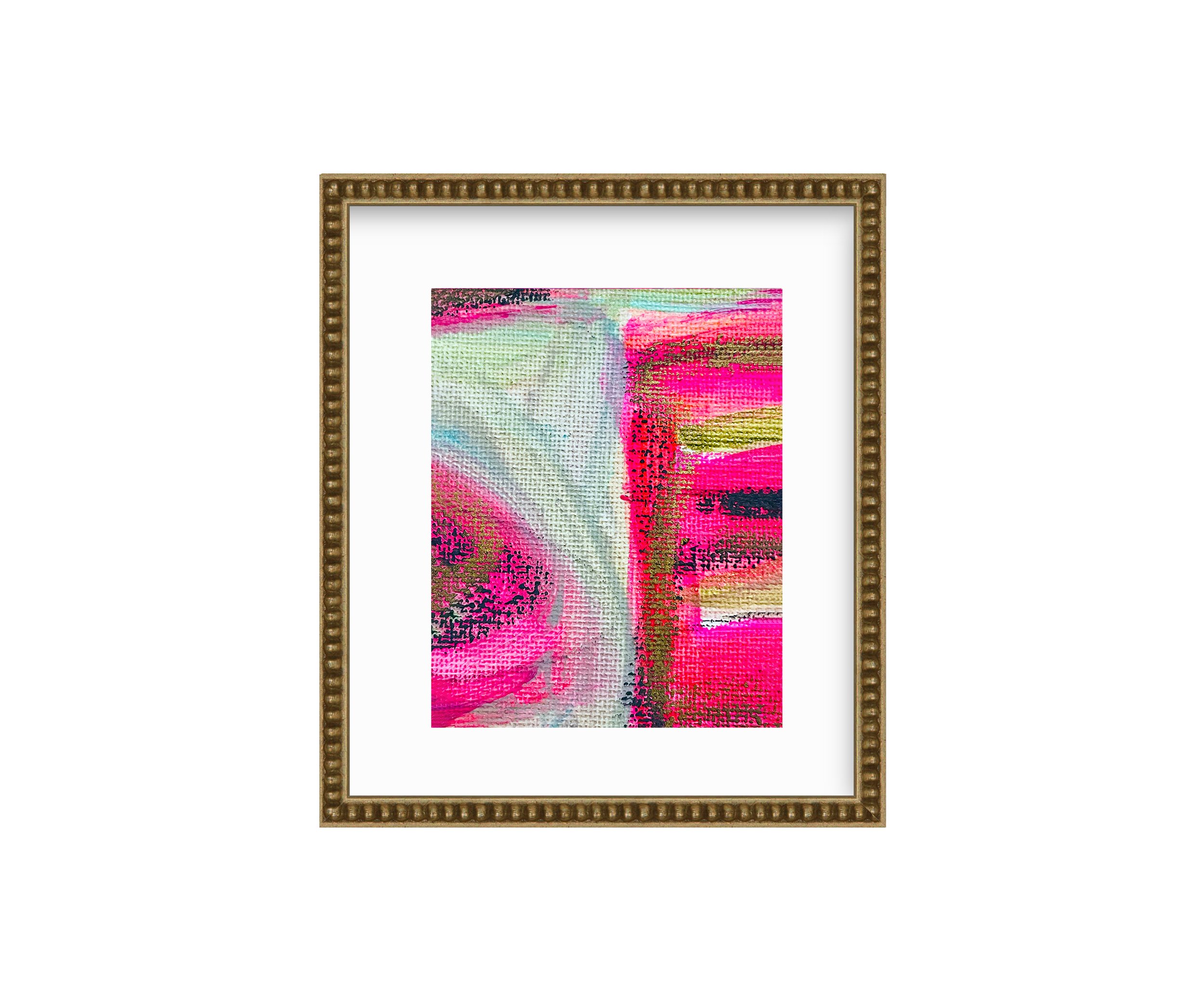 Not Balanced But Making Sense, framed