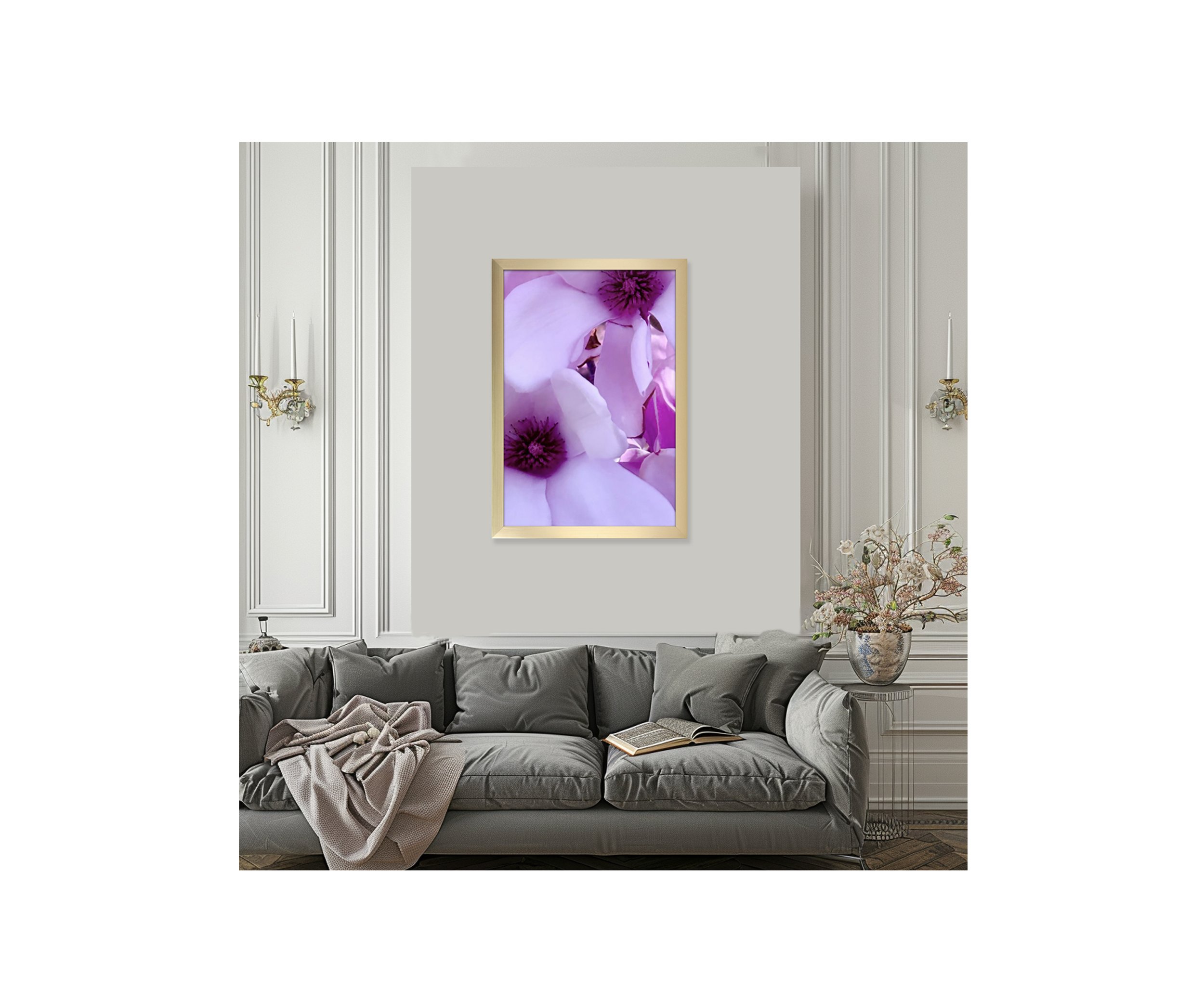 First Blush Lavender, in scene
