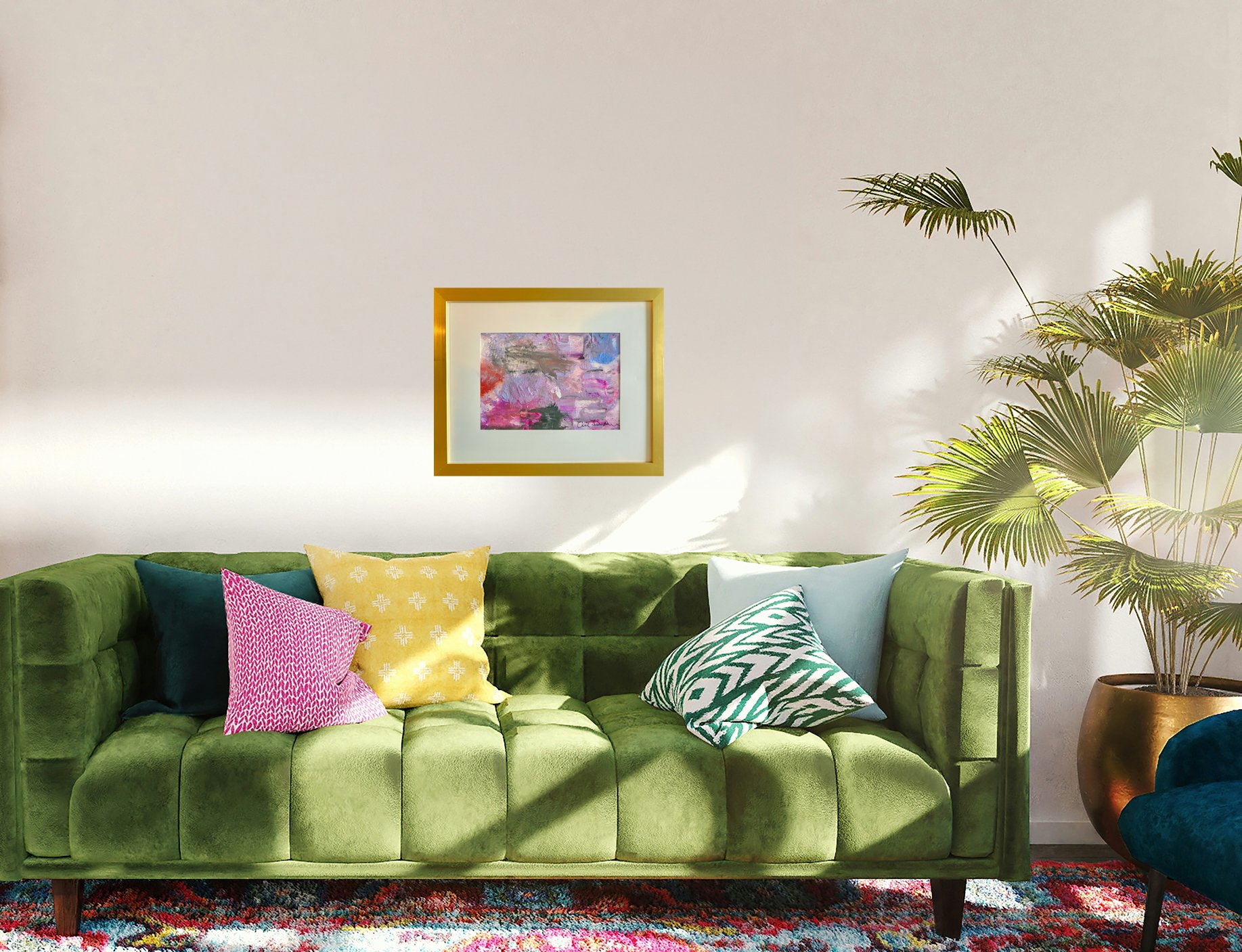FiFi L Rue over sofa