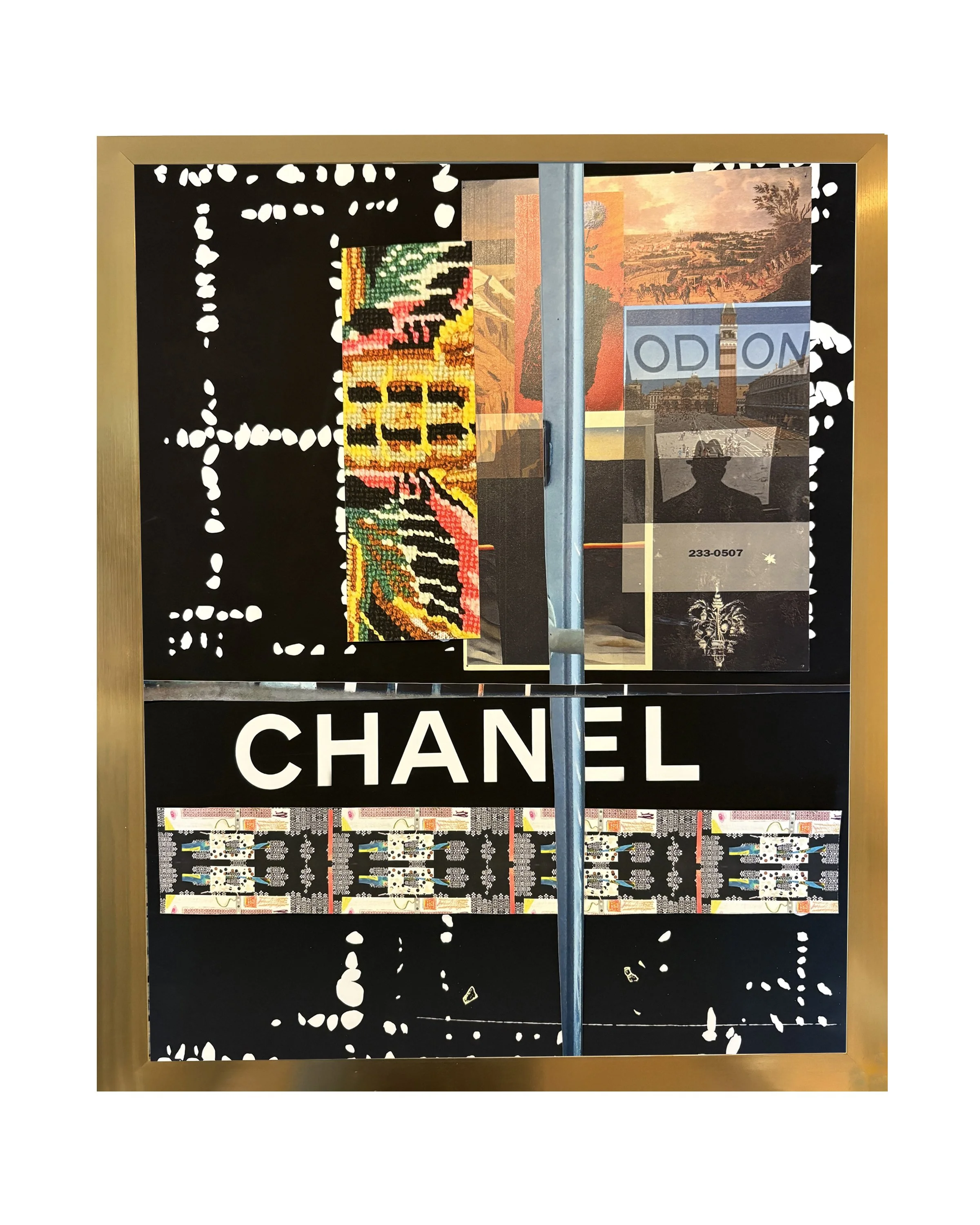 Chanel-ODEON 16x20 matted & framed