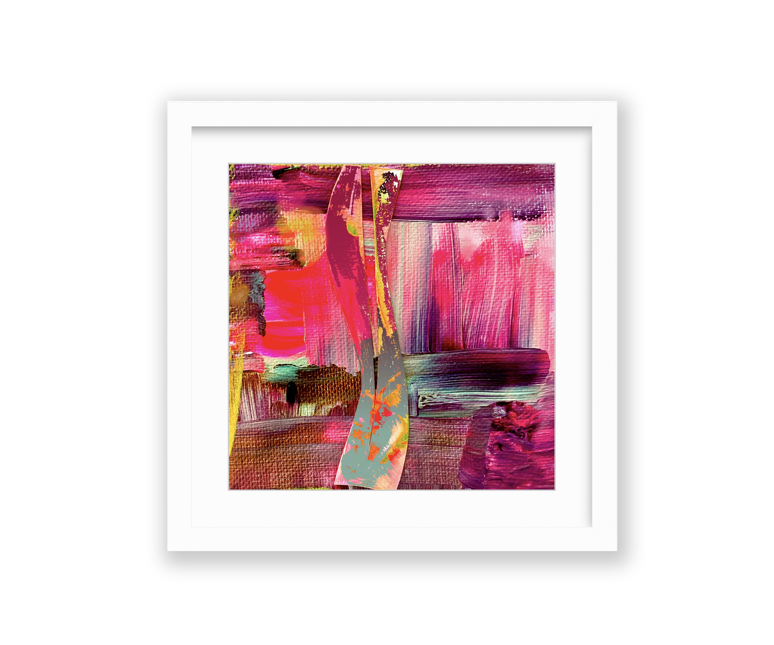 Always, white frame