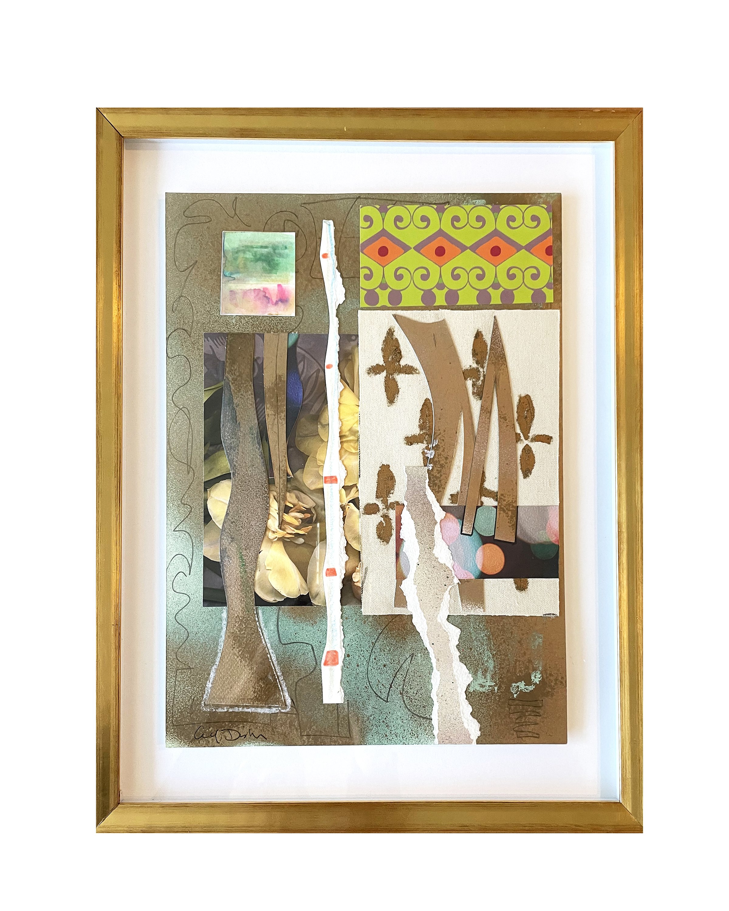 King of Swords, framed, by Ceil Diskin