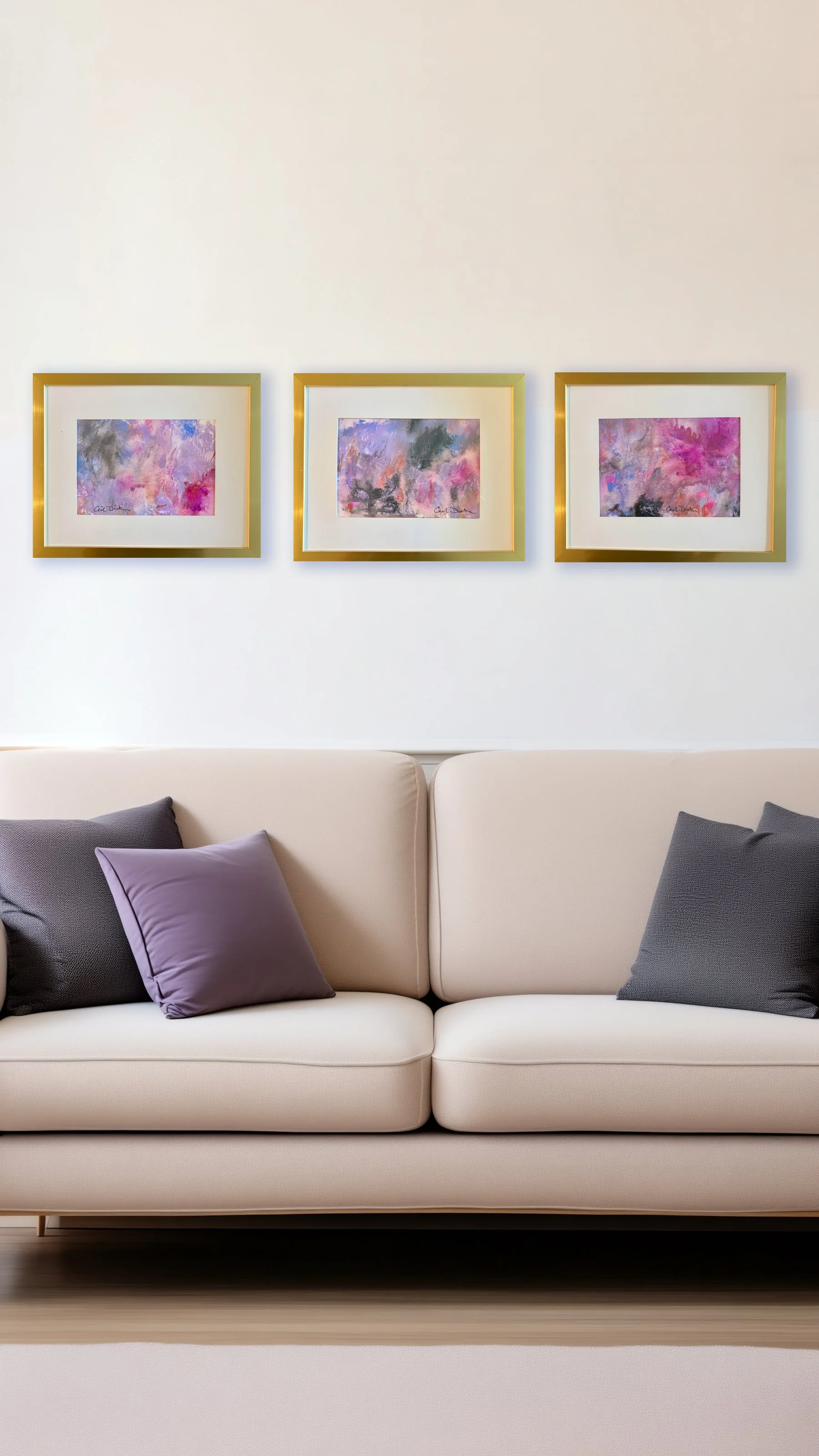 Françoise-Blake-Patrice over sofa (Copy)