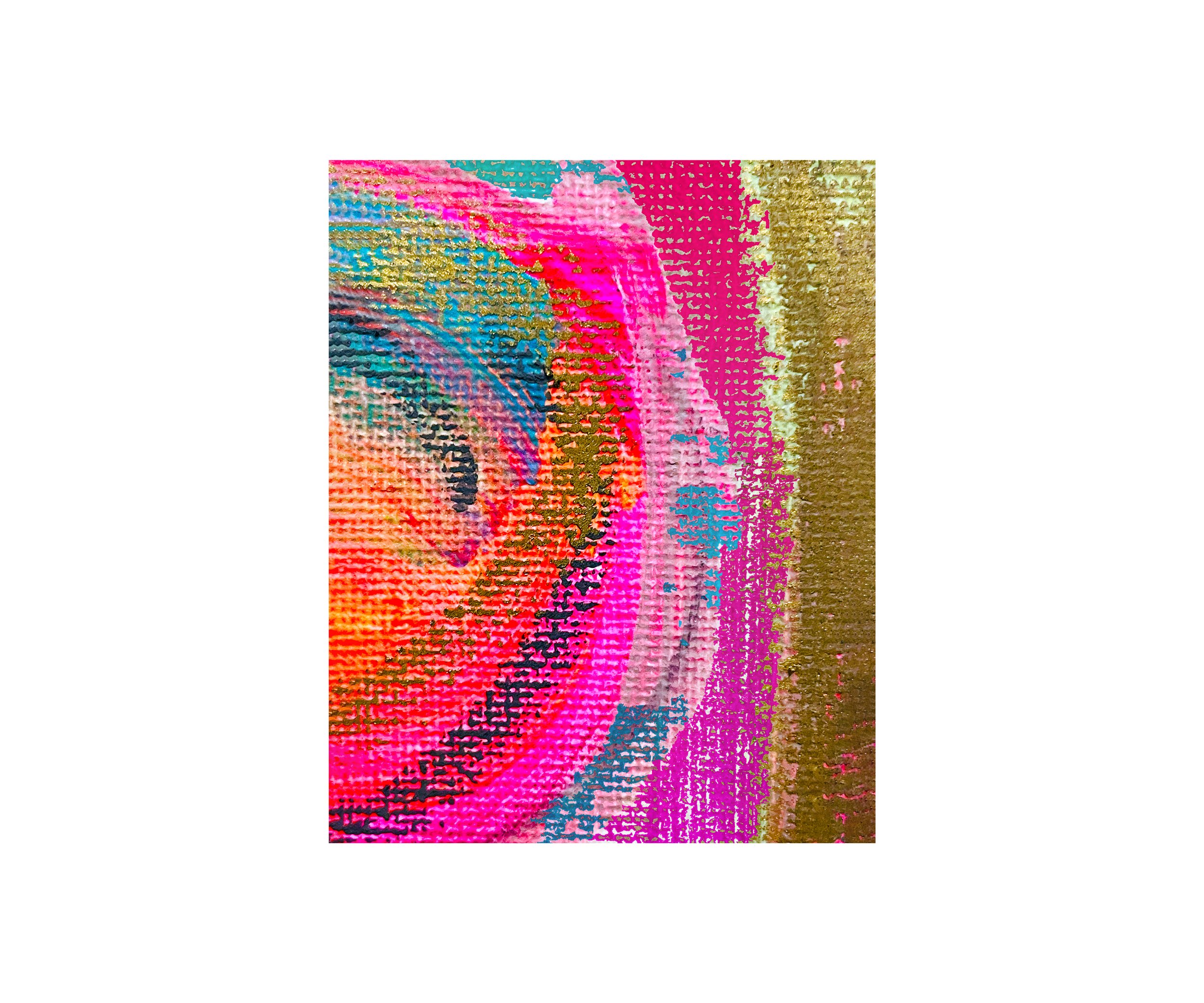 Here We Go, HOT-TO-GO Series, painting print, by Ceil Diskin