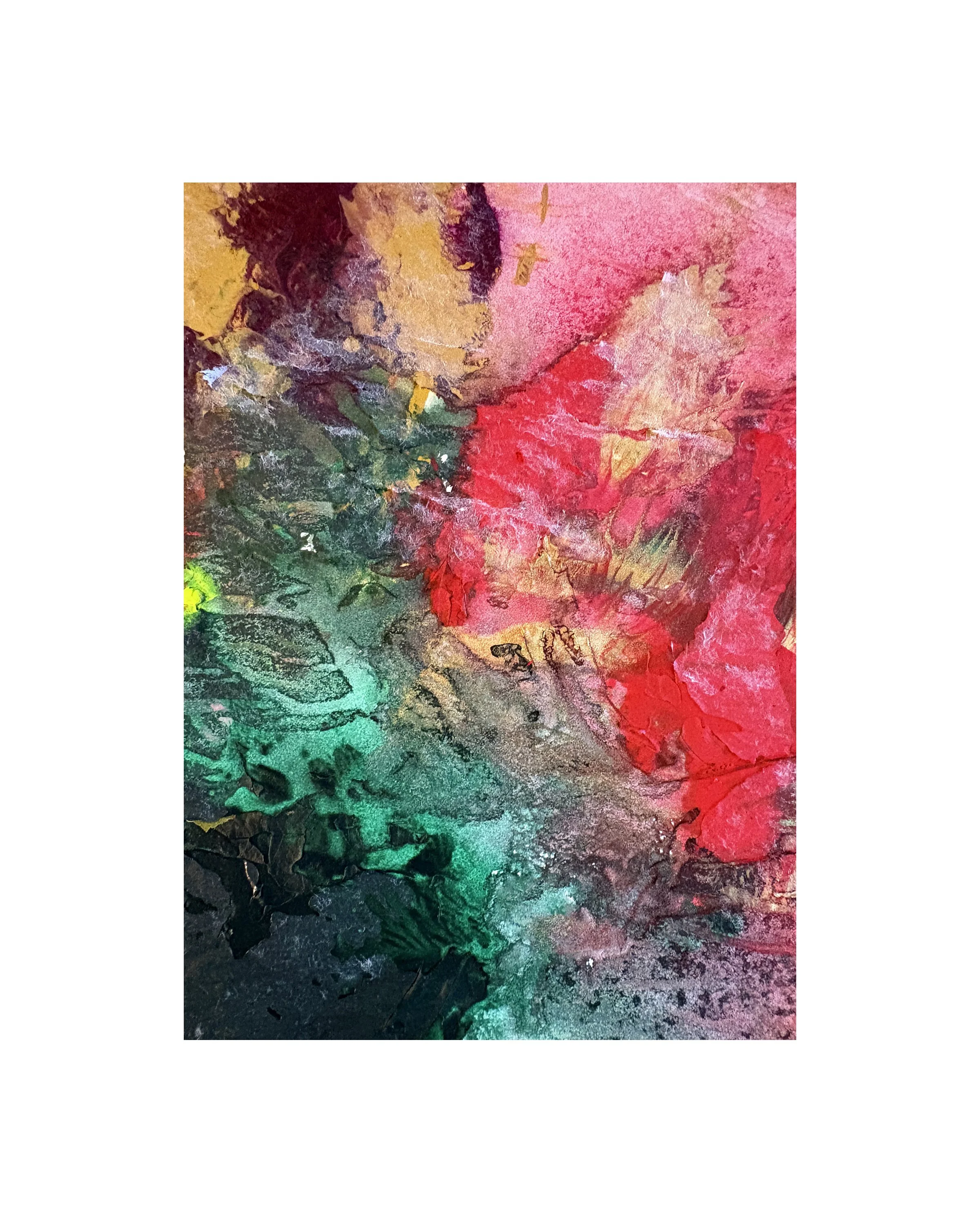 Amidst 5x7 acrylic painting on paper_Ceil Diskin 2026