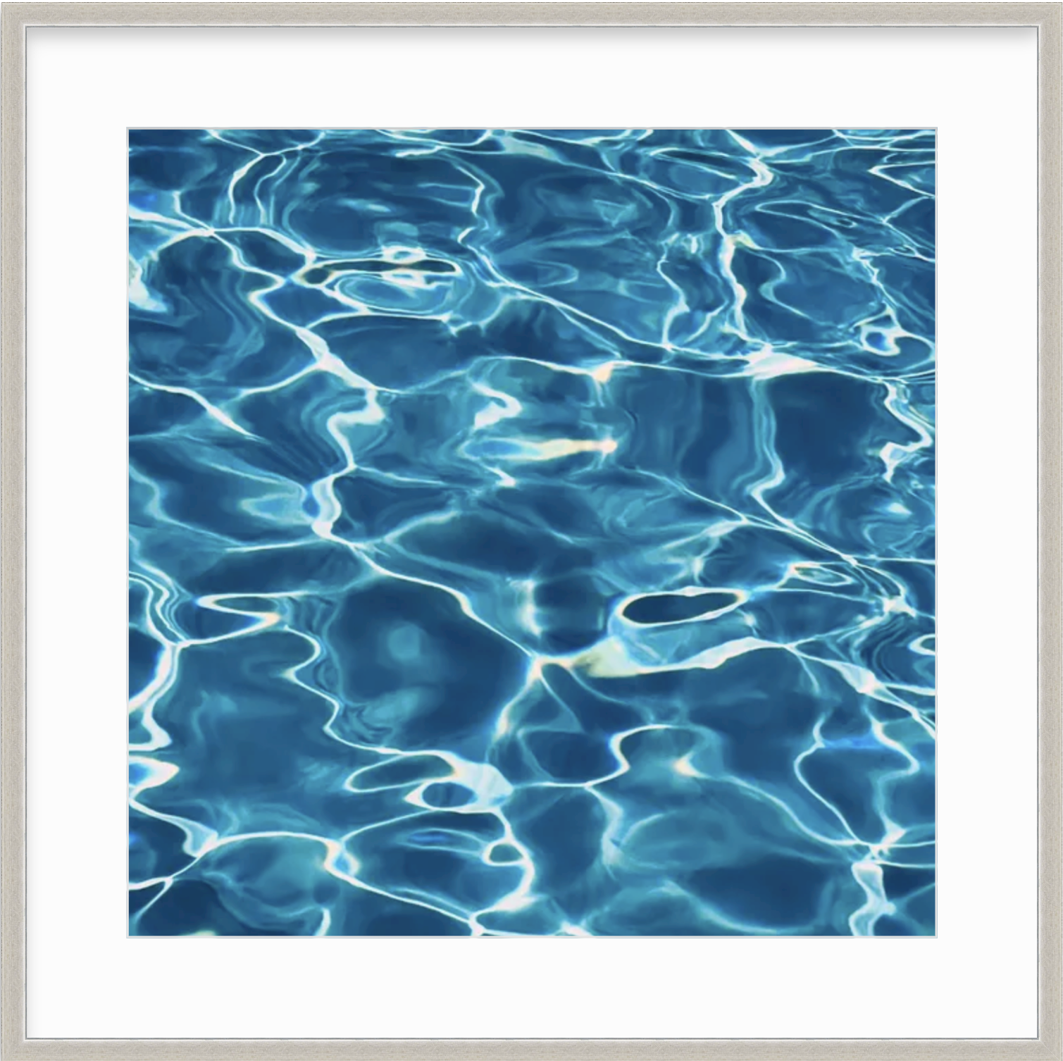 "Pool-1" Framed and Matted Photograph