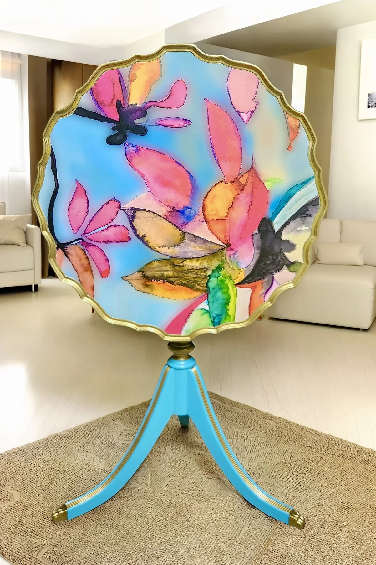 Lorraine. Tilt-Top Table