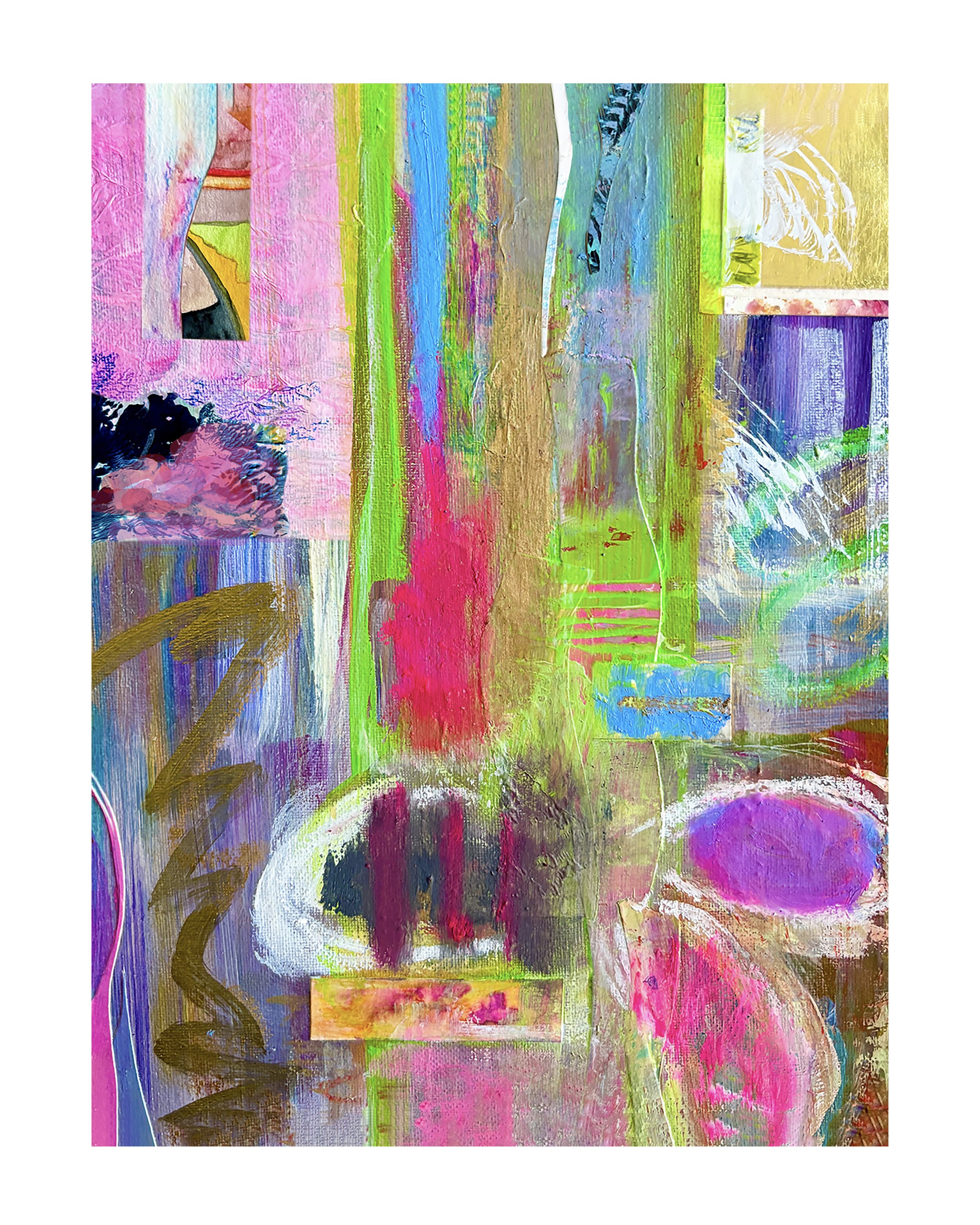 Rebel.18”x24” painting print. Ceil Diskin, 2025.