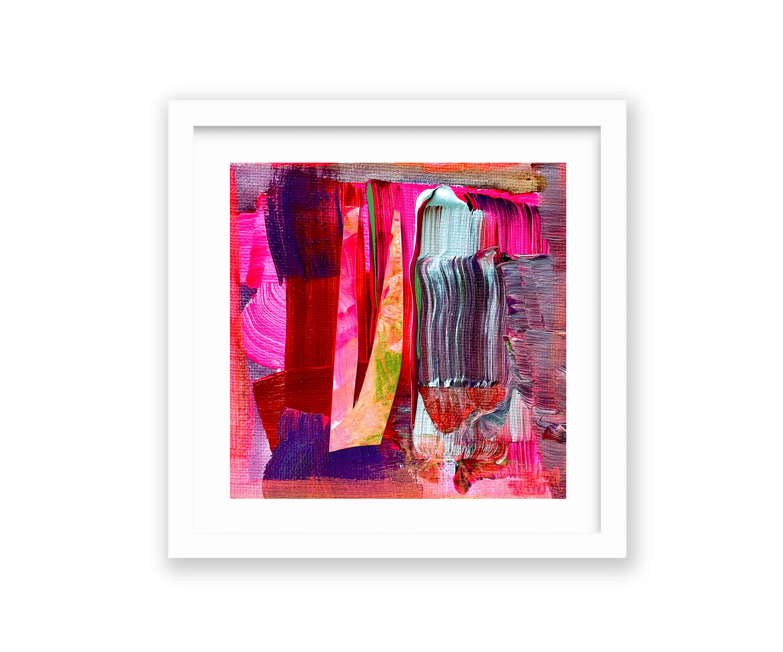 Come Over, I Feel Love Series, framed