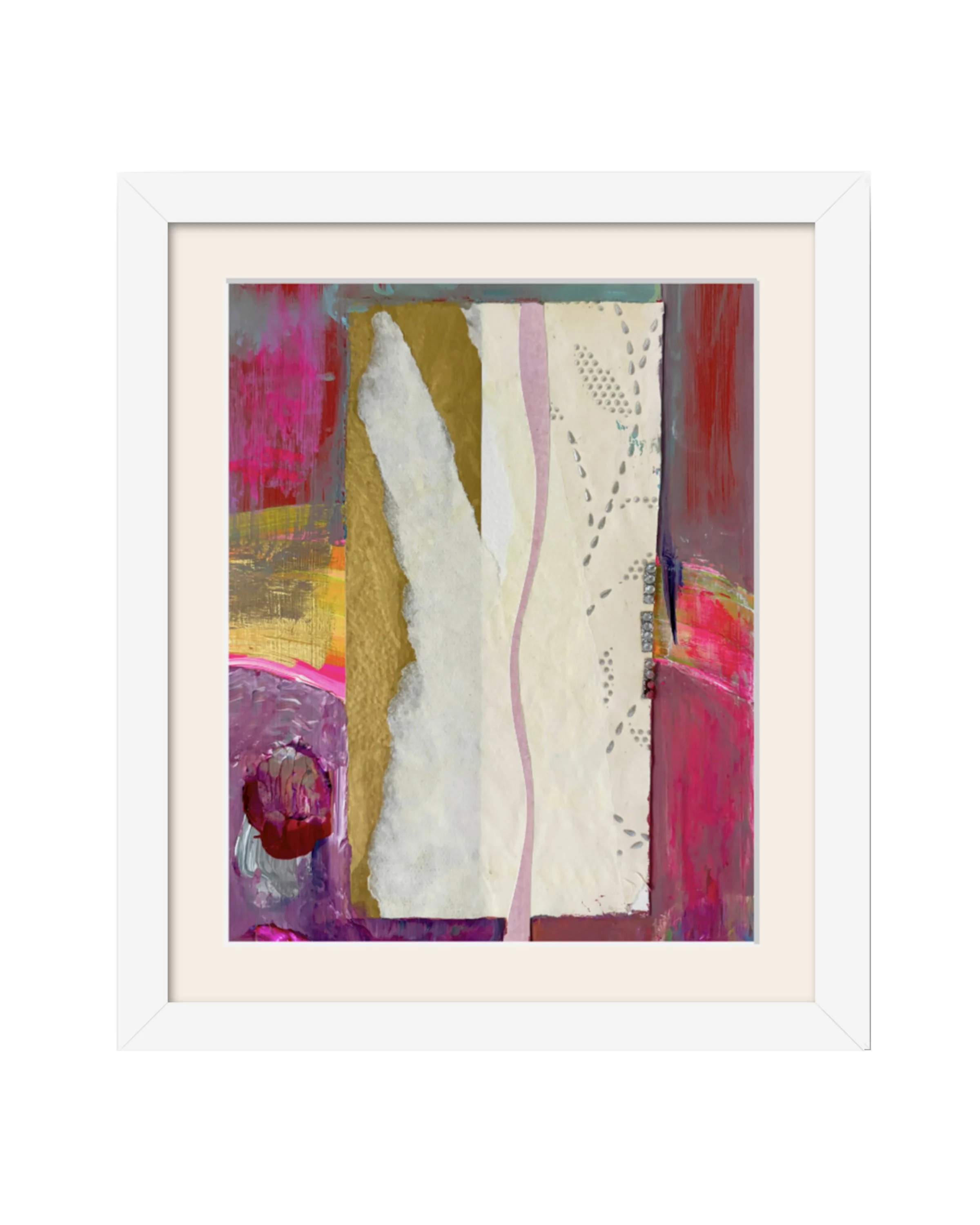 Arabesque Torso, 8x10 Giclée print, matted & framed. Ceil Diskin 2026.