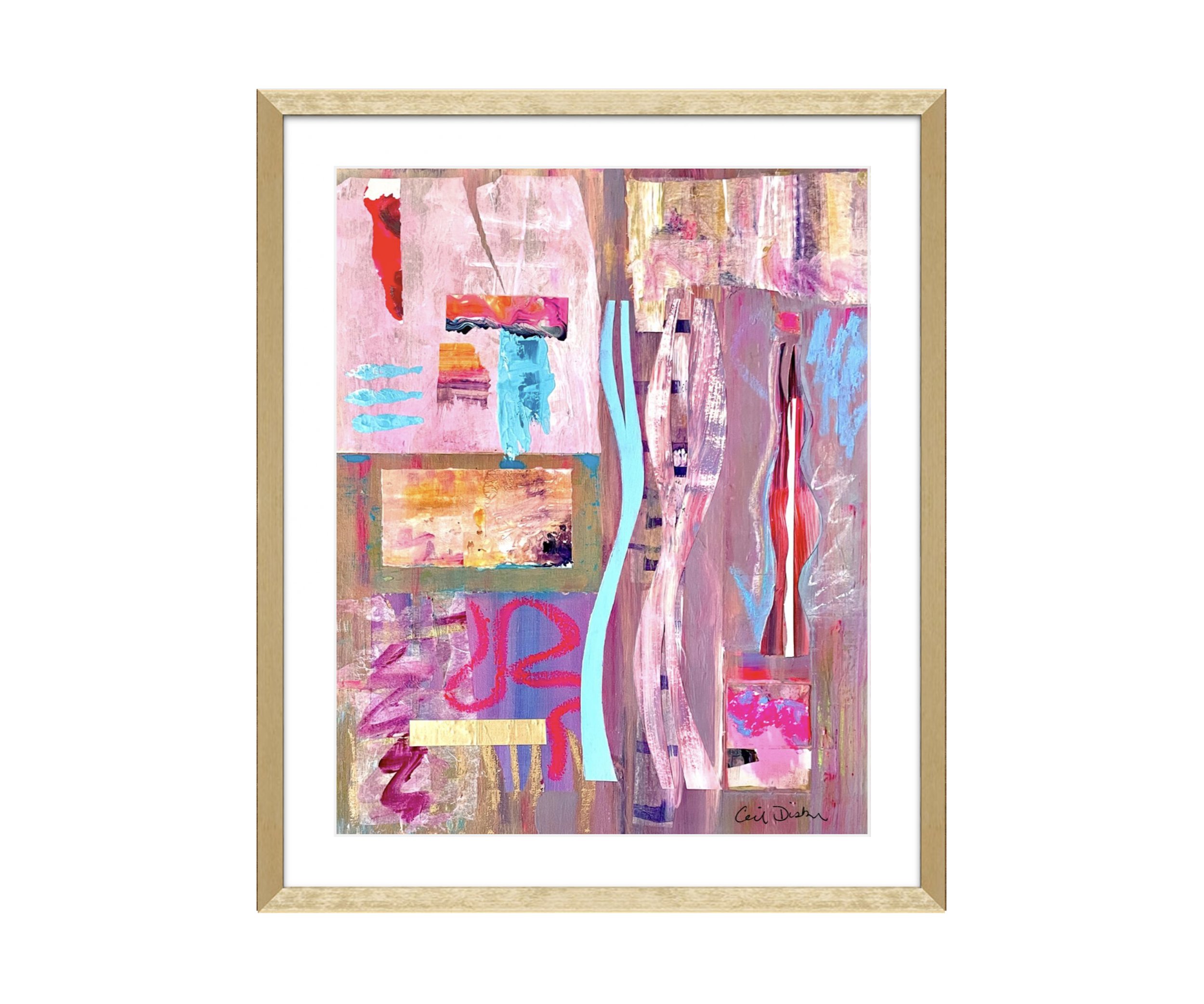 Miracle Road - gold frame