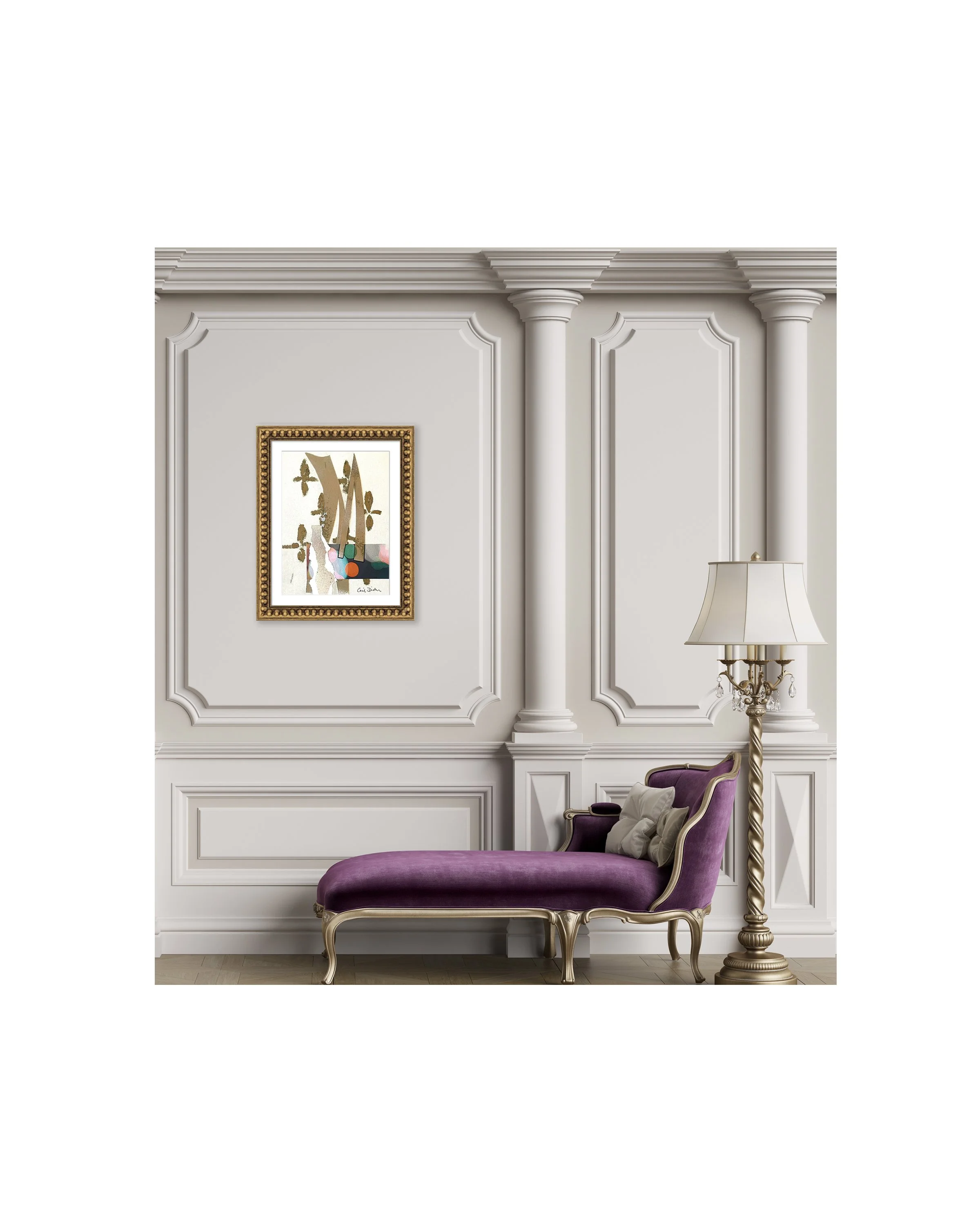 King of Swords-Cropped. 9x12 digital pattern print. Ceil Diskin-2021.