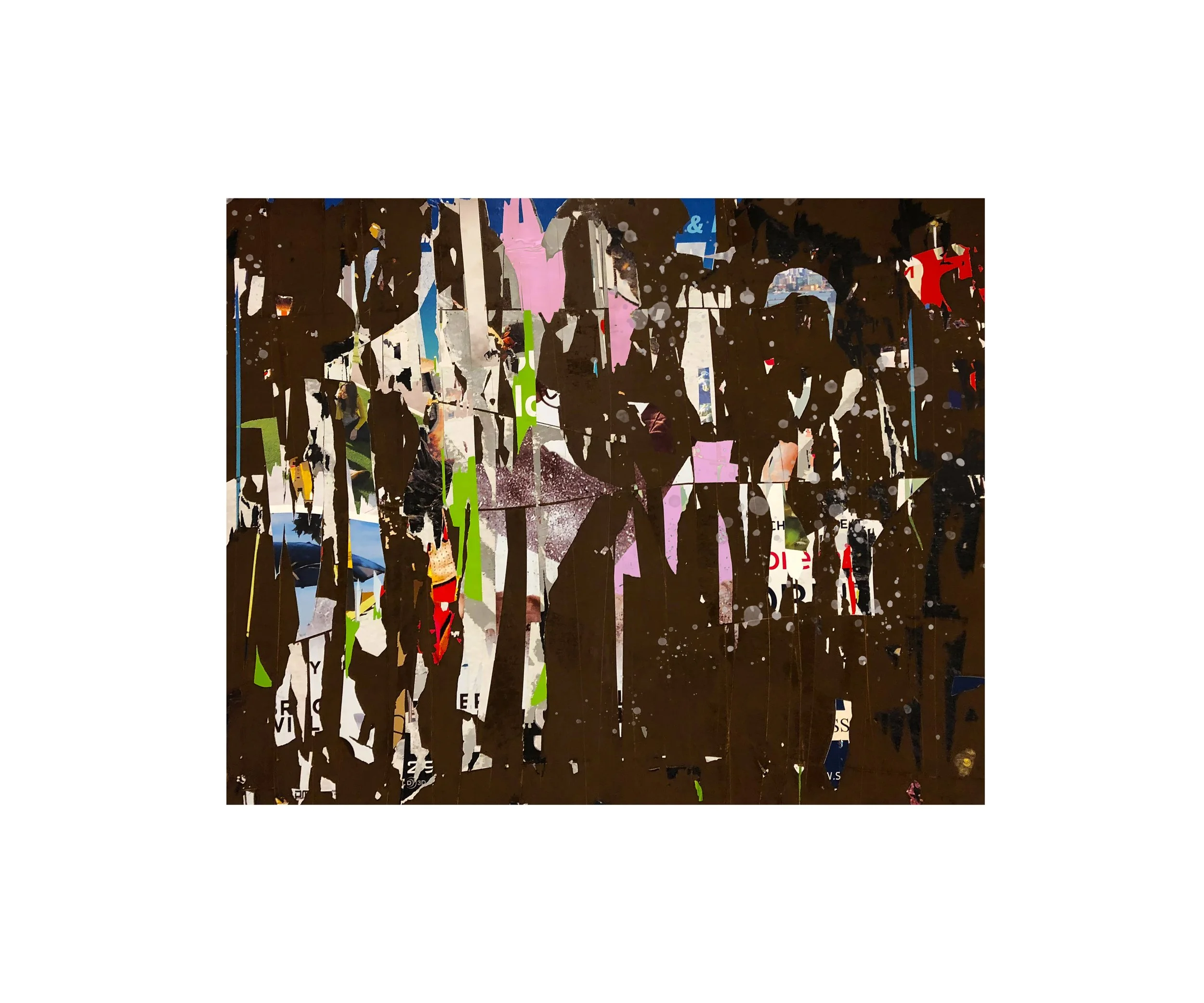 When We Were Strangers 20x16 digital photo collage.
