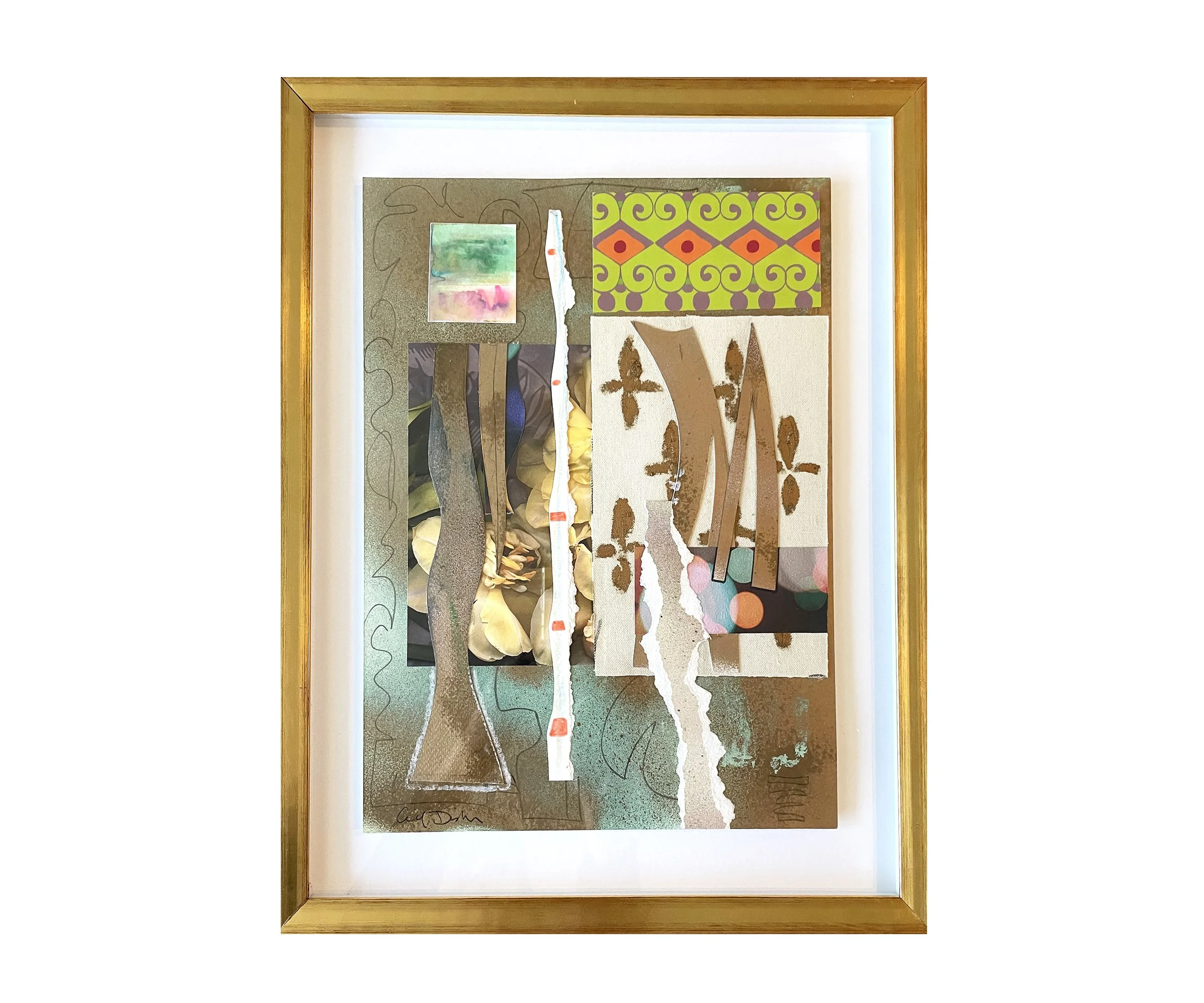 King of Swords - original, framed