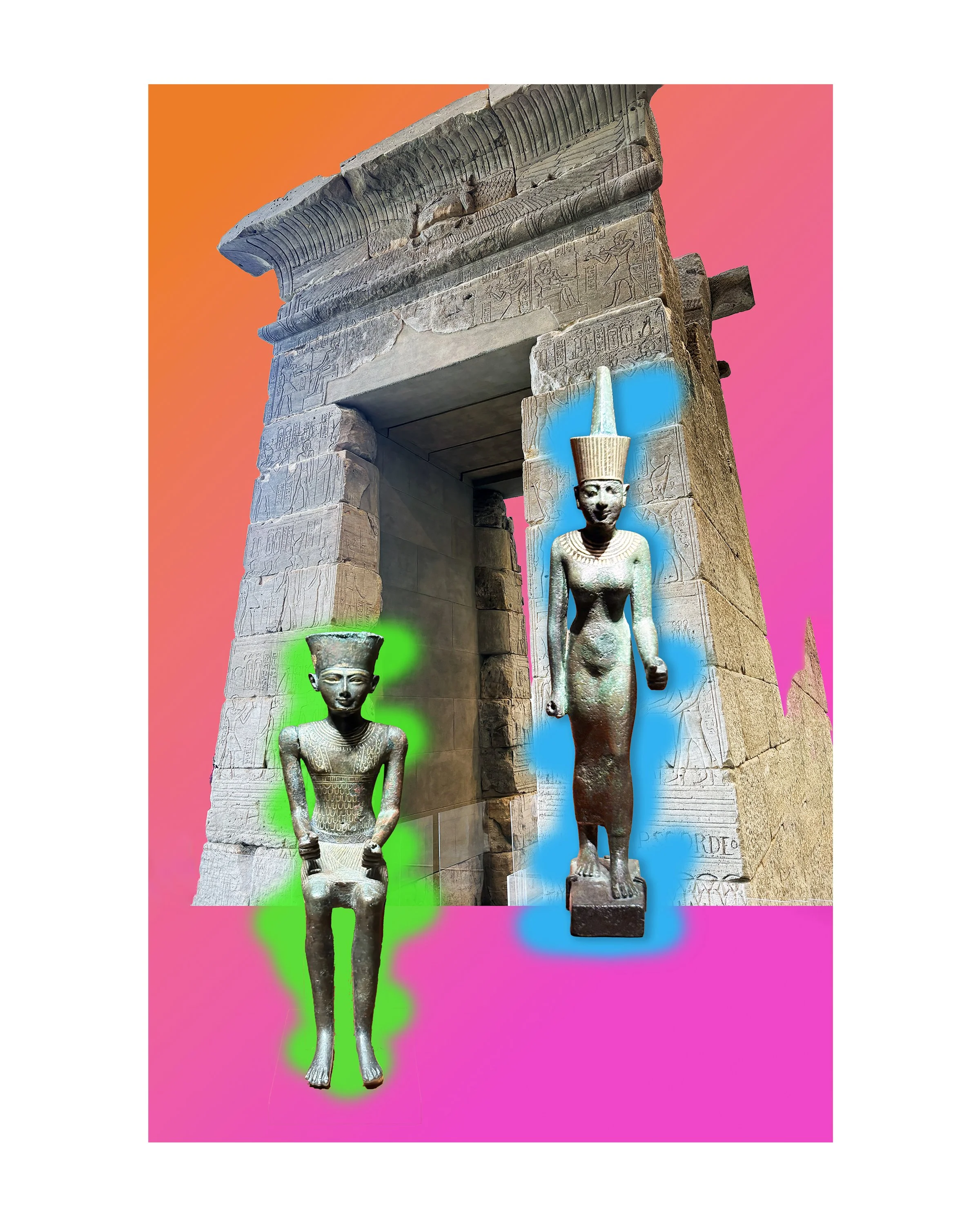 Dendur Pharaohs 11x17 poster-Ceil Diskin 2026
