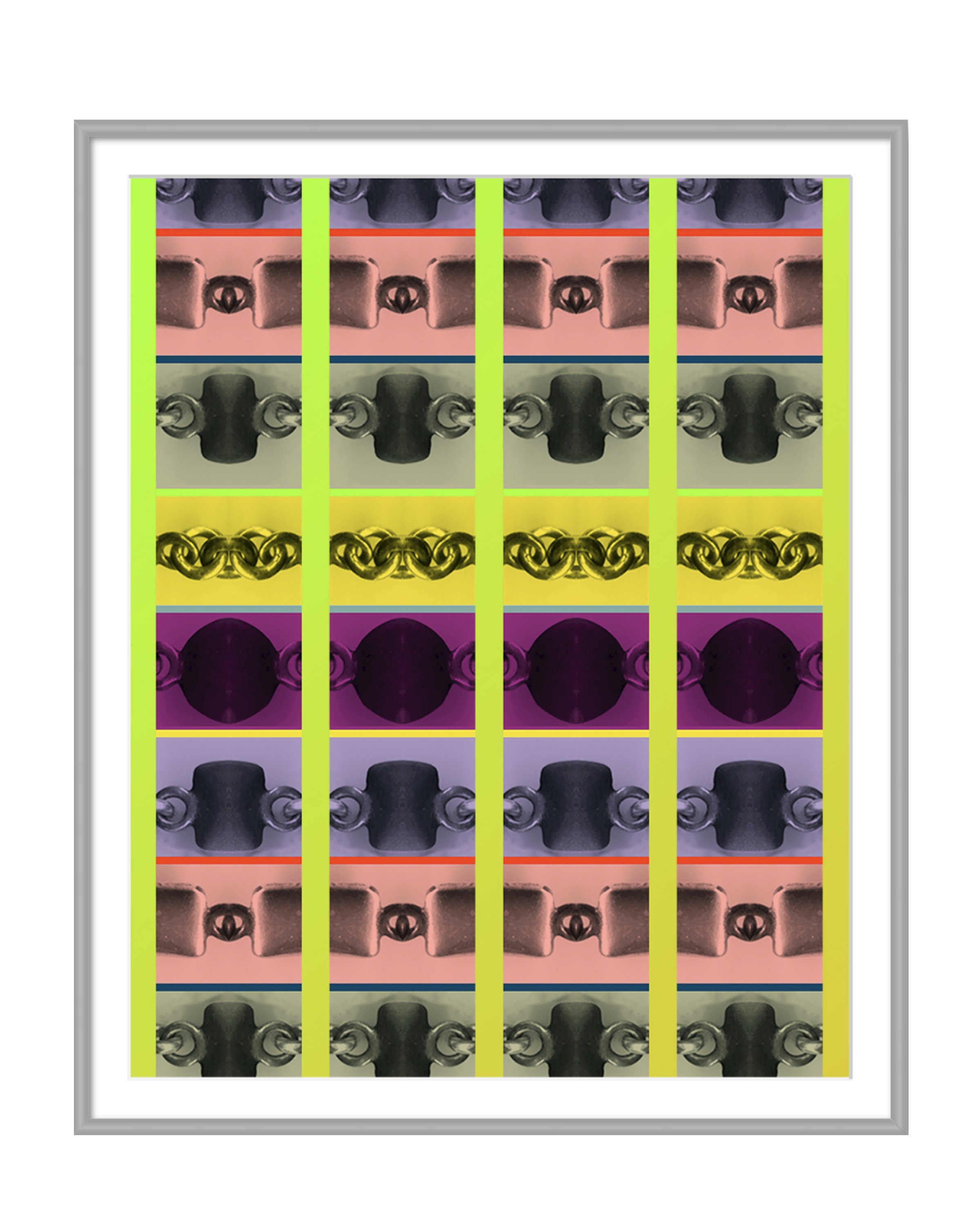 ZowLuxe. 16”x20” digital print, matted & framed. Ceil Diskin, 2025.