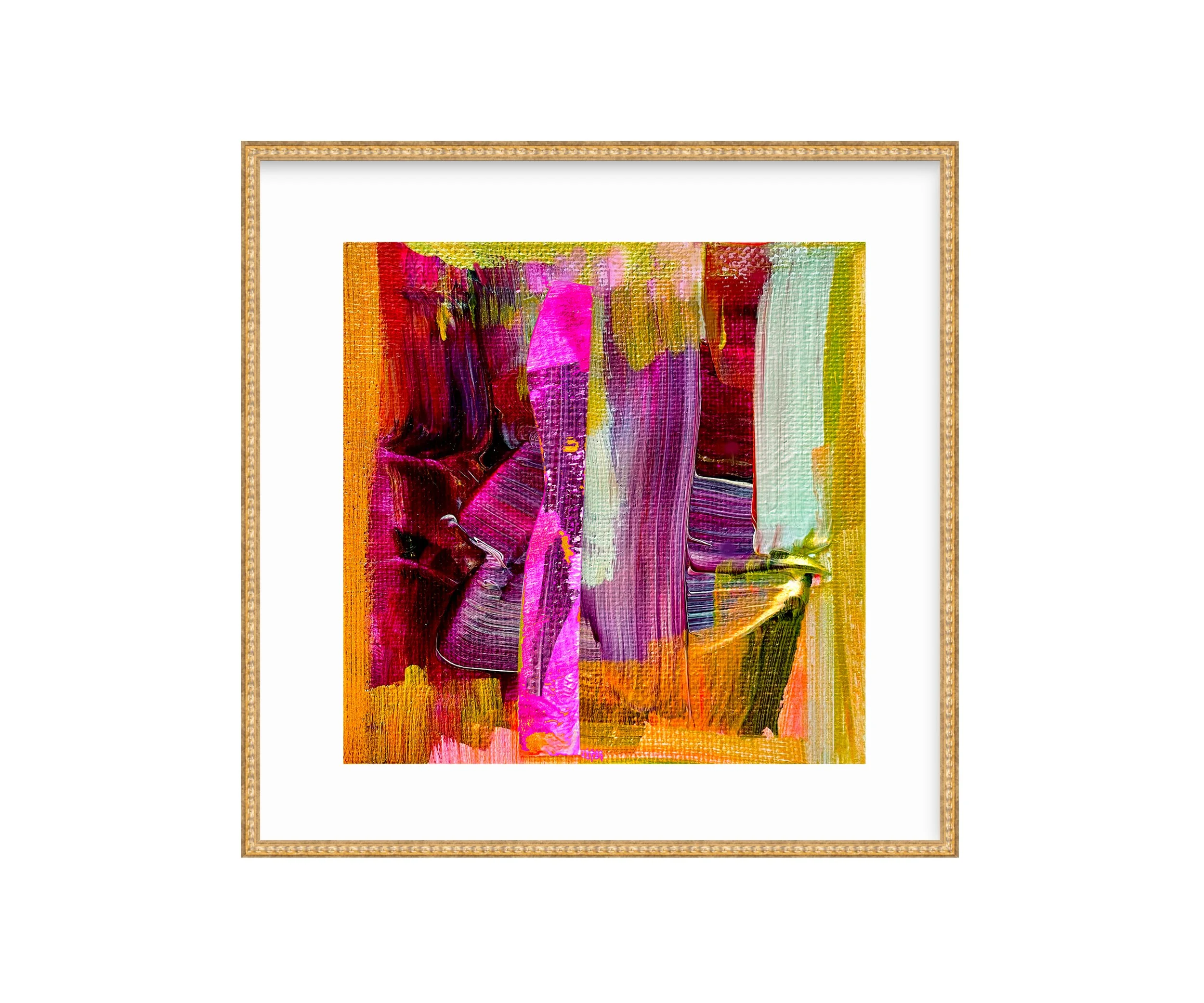 Through and Through, I Feel Love Series, framed
