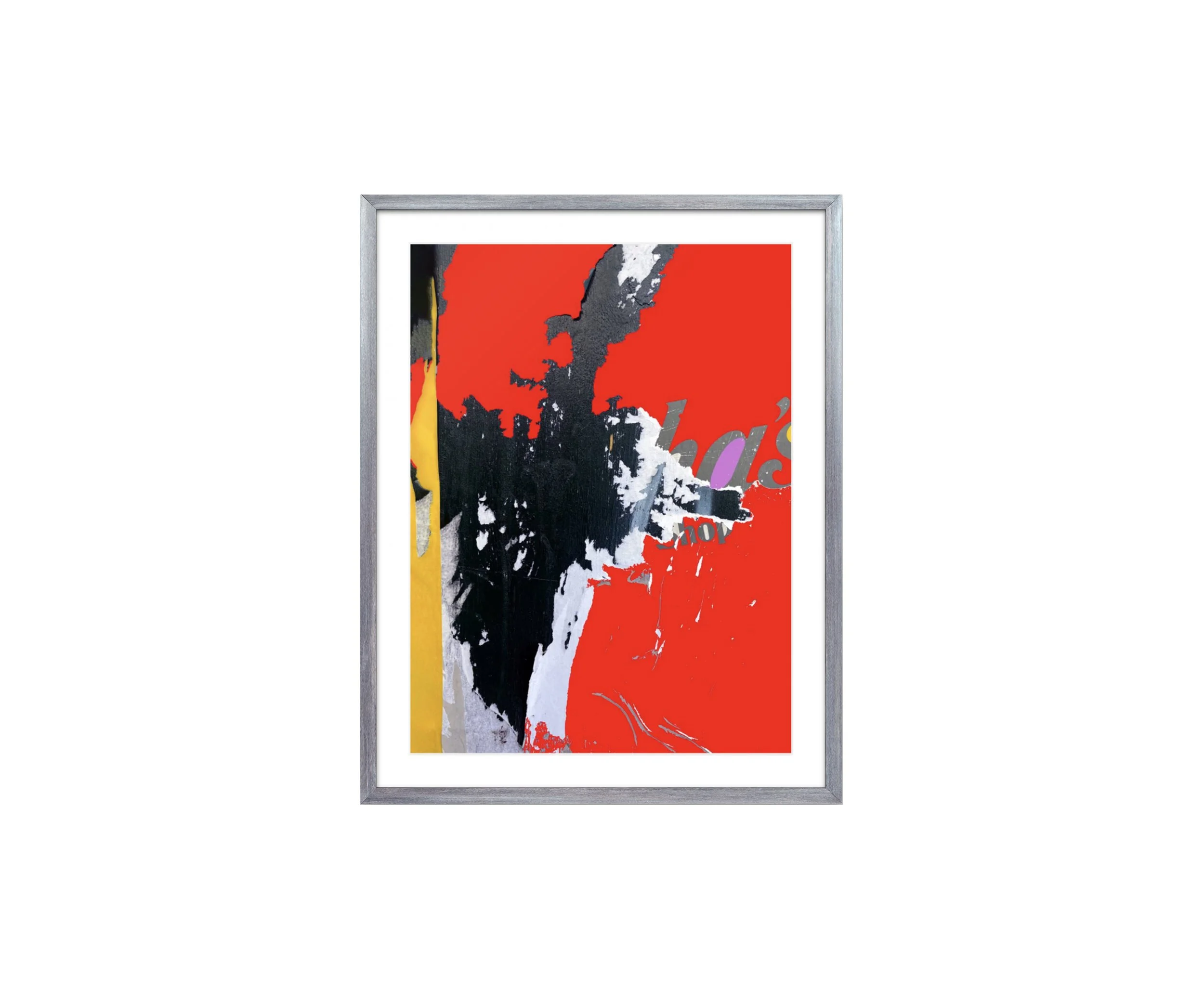 has' Shop, silver frame, by Ceil Diskin